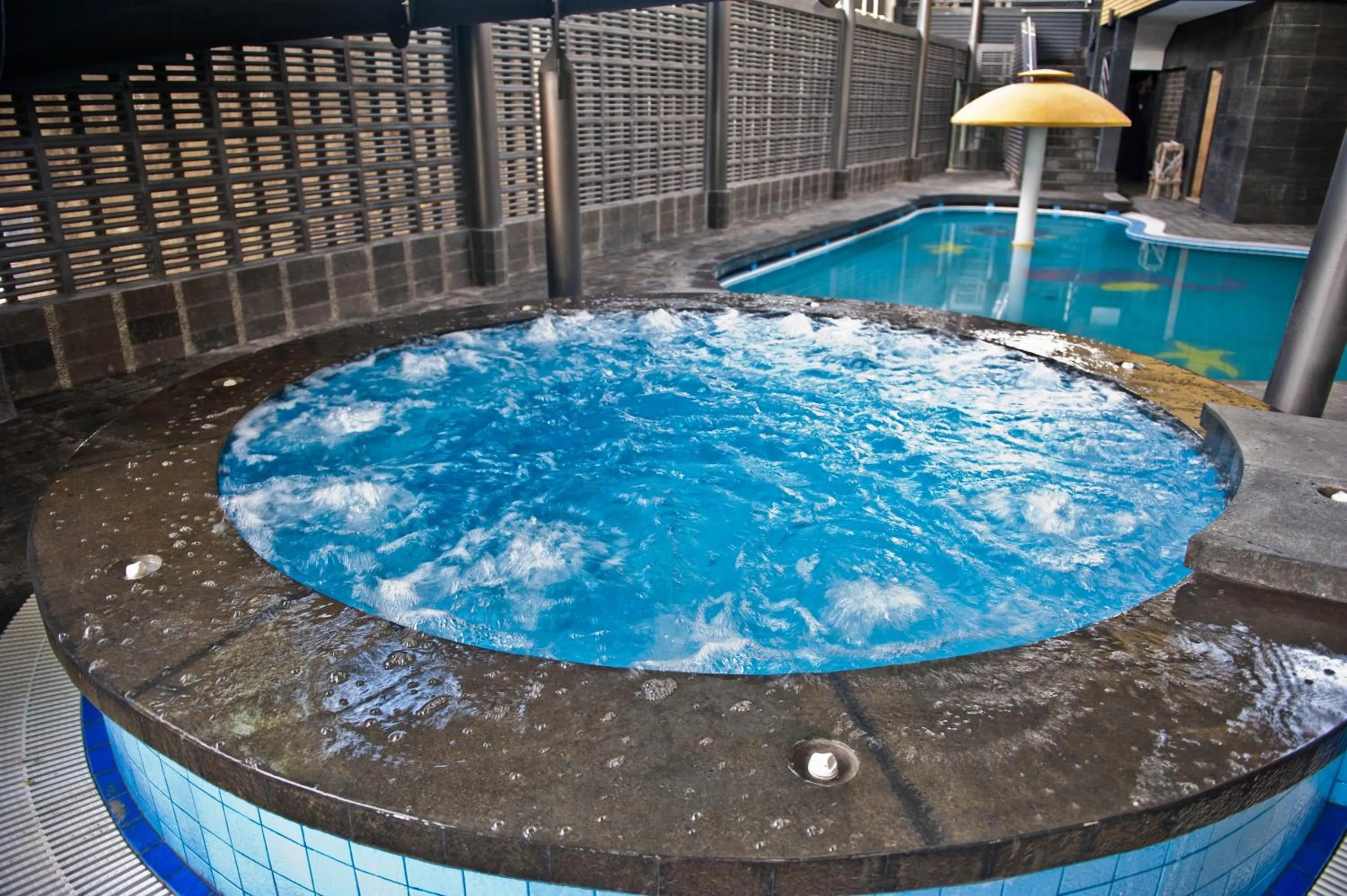 Swimming pool in Crown Victoria Hotel Tulungagung