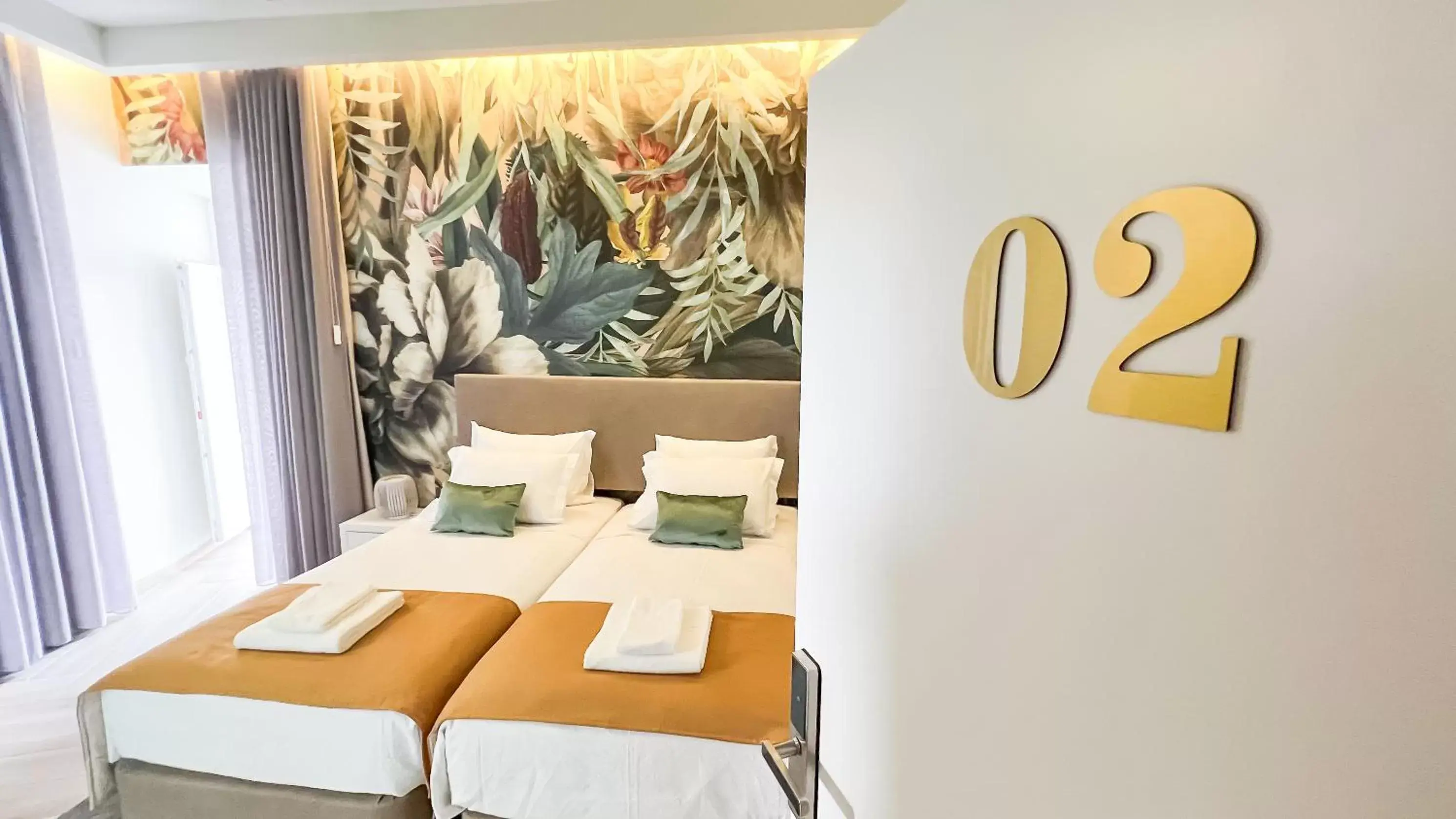 Twin Room in Guest House Jacarandá Faro Twin Room in Guest House Jacarandá Faro