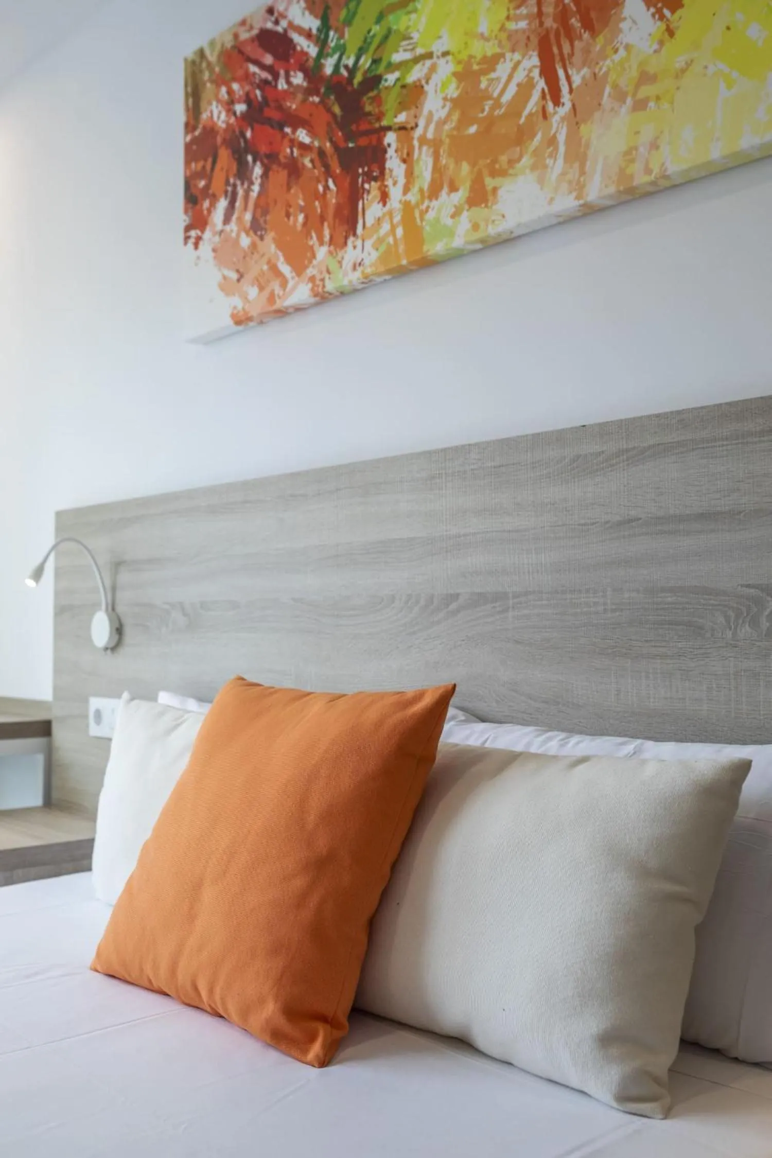 Bed in Hotel Sunna Benicassim