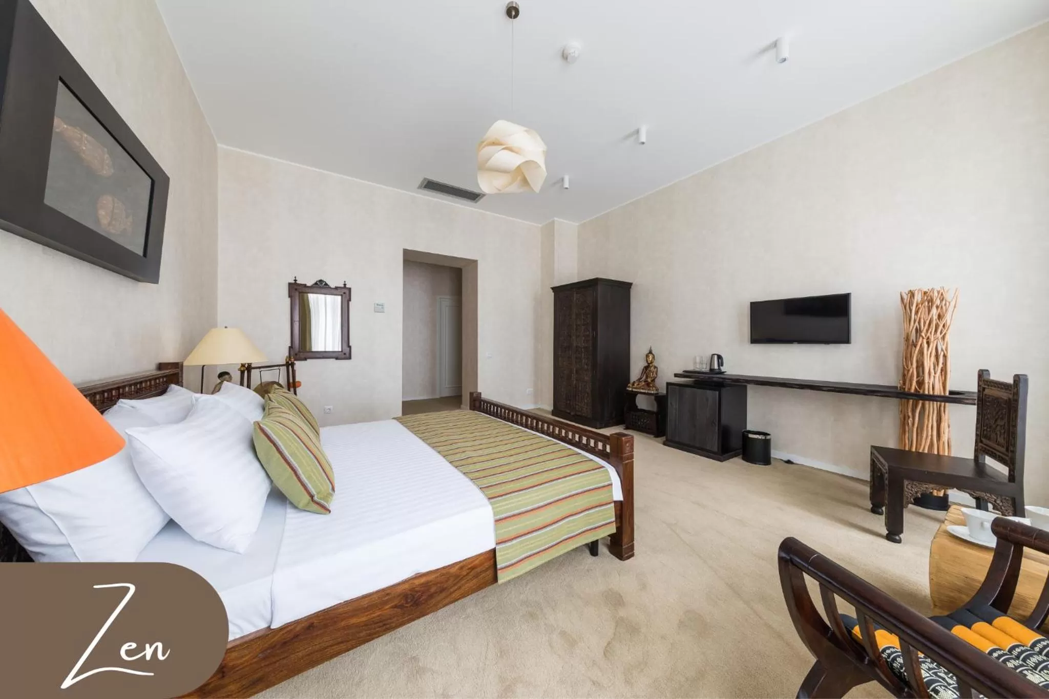 Bed in The Mansion Boutique Hotel