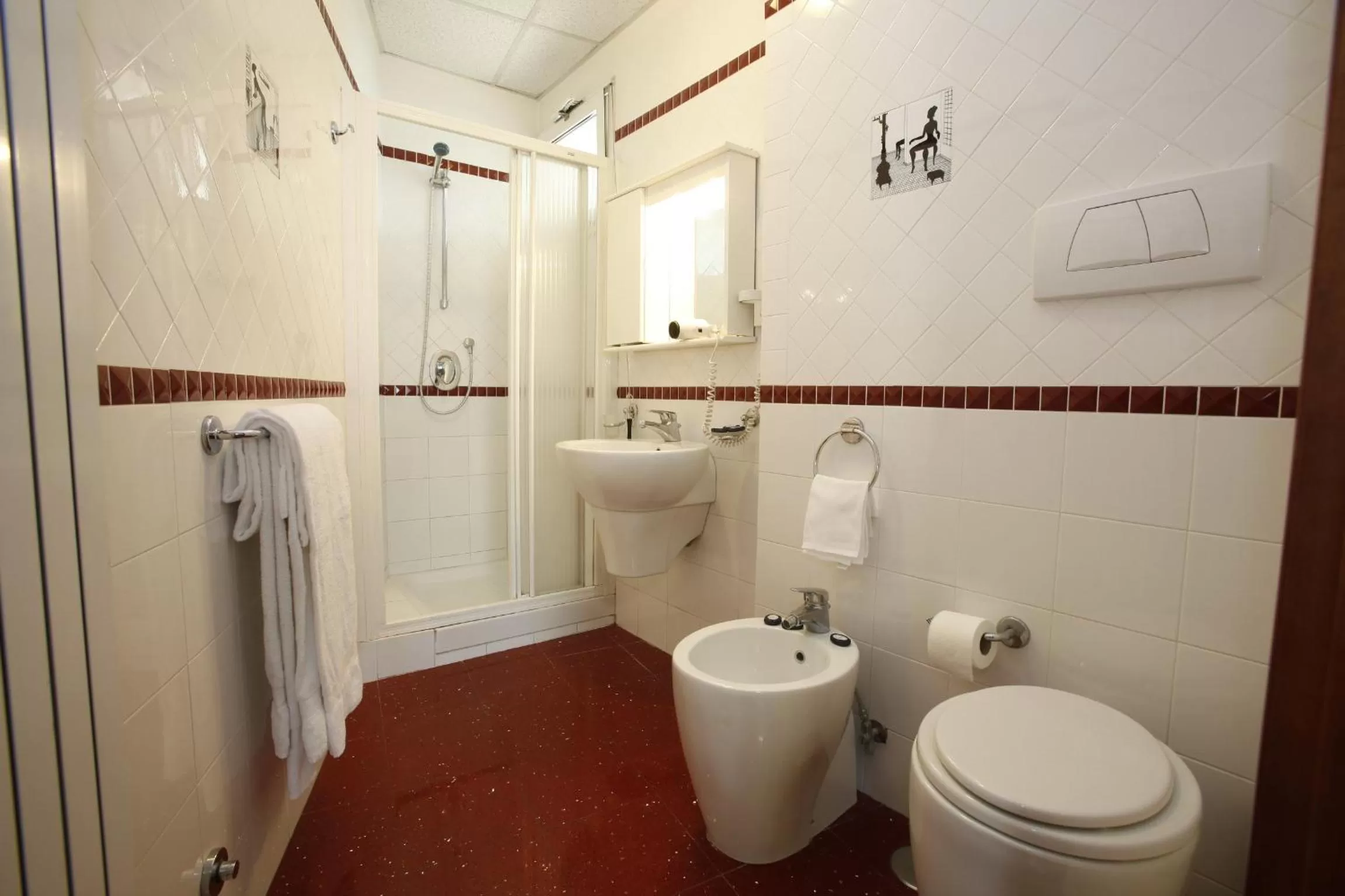 Bathroom in Hotel Adriatic