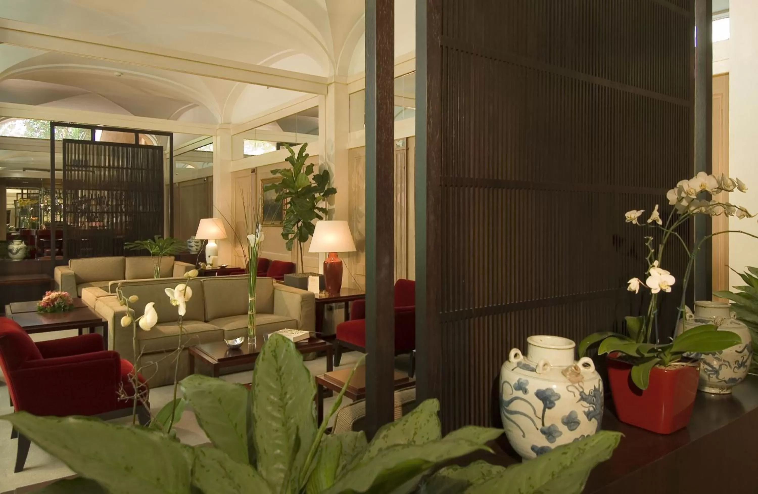 Lobby or reception in Hotel dei Borgognoni