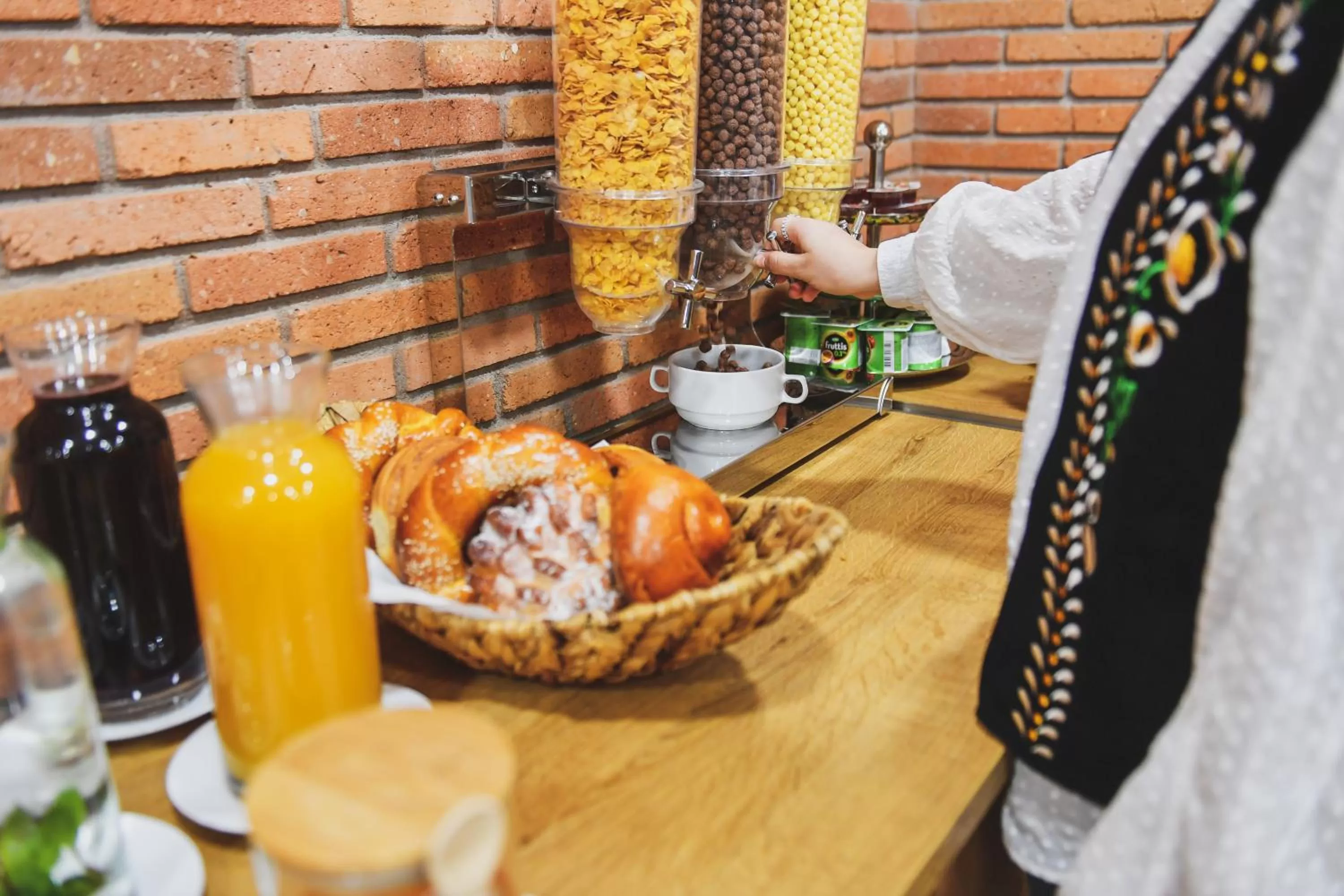 Buffet breakfast in Address Boutique Hotel