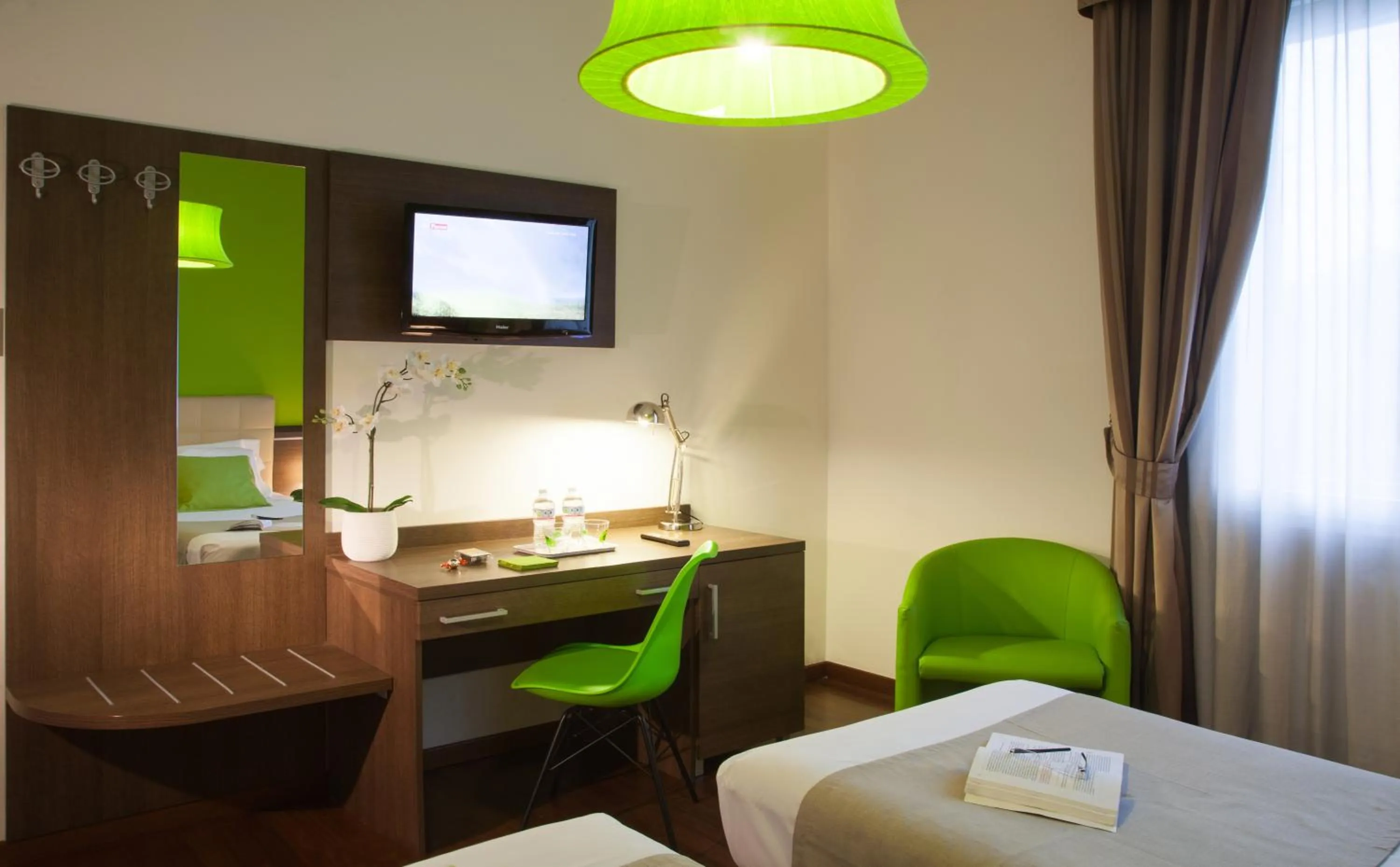 Bedroom, Bed in Hotel Milano Palmanova