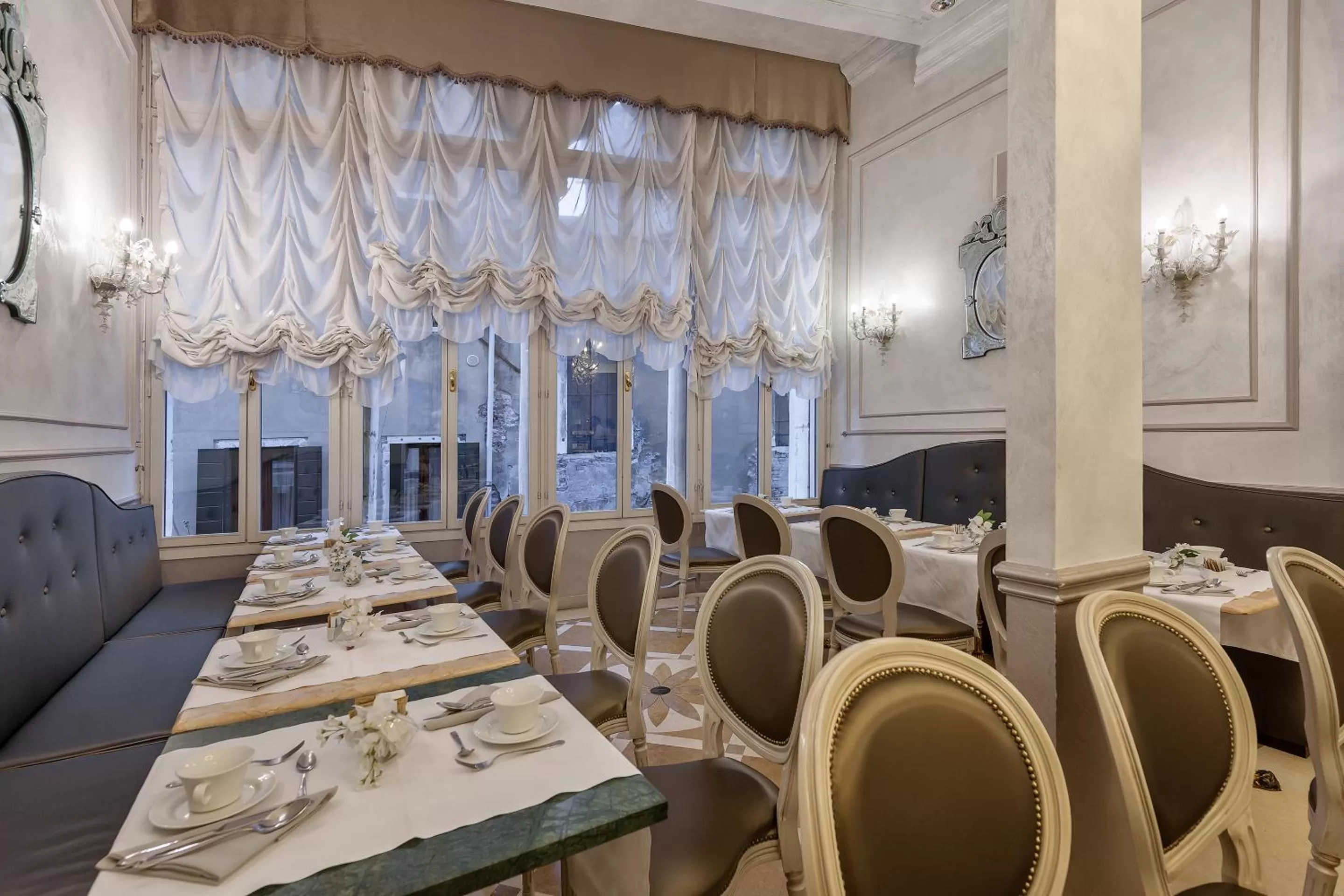 American breakfast in Hotel Ca' dei Conti