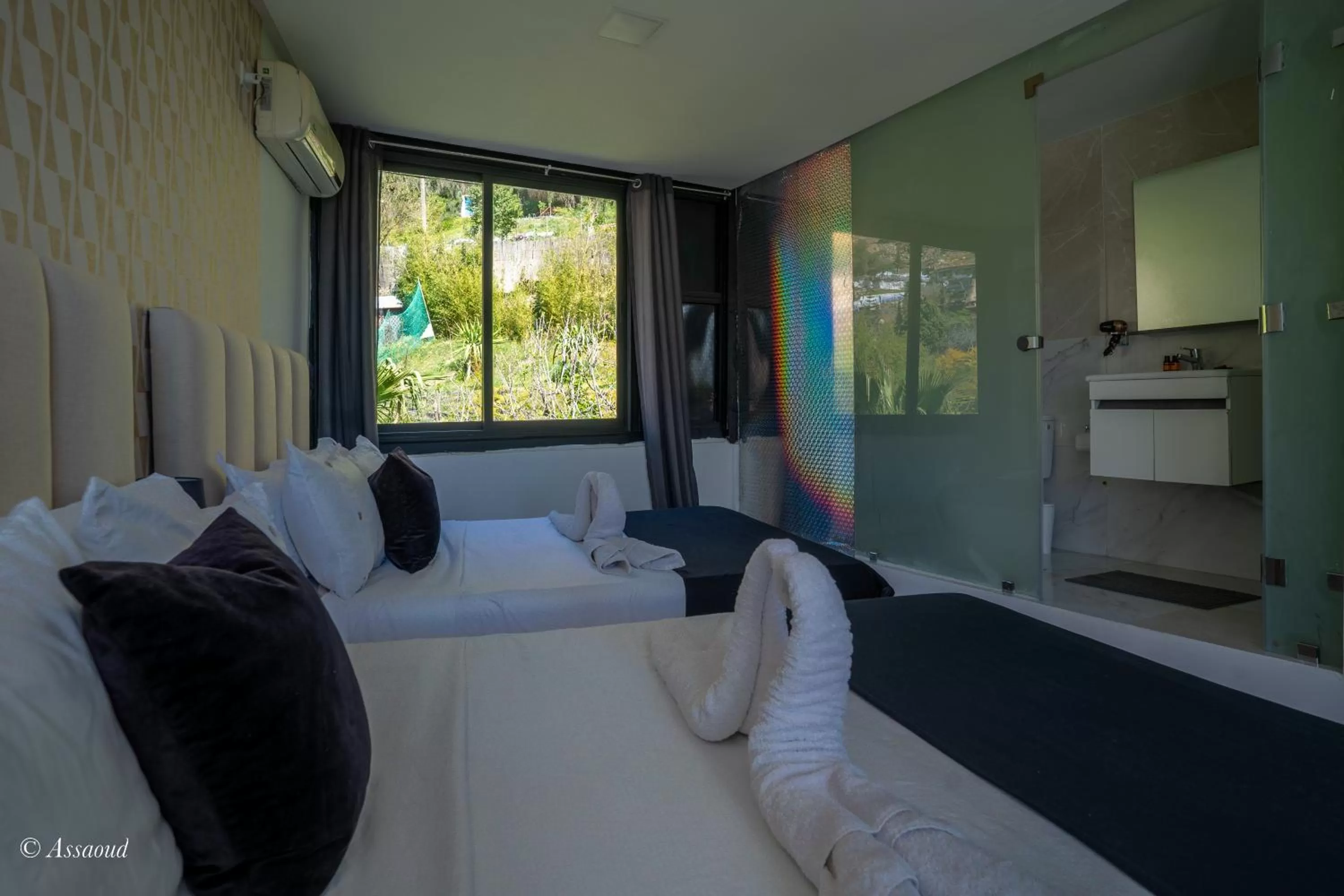 Bed in Hôtel ZIRYAB