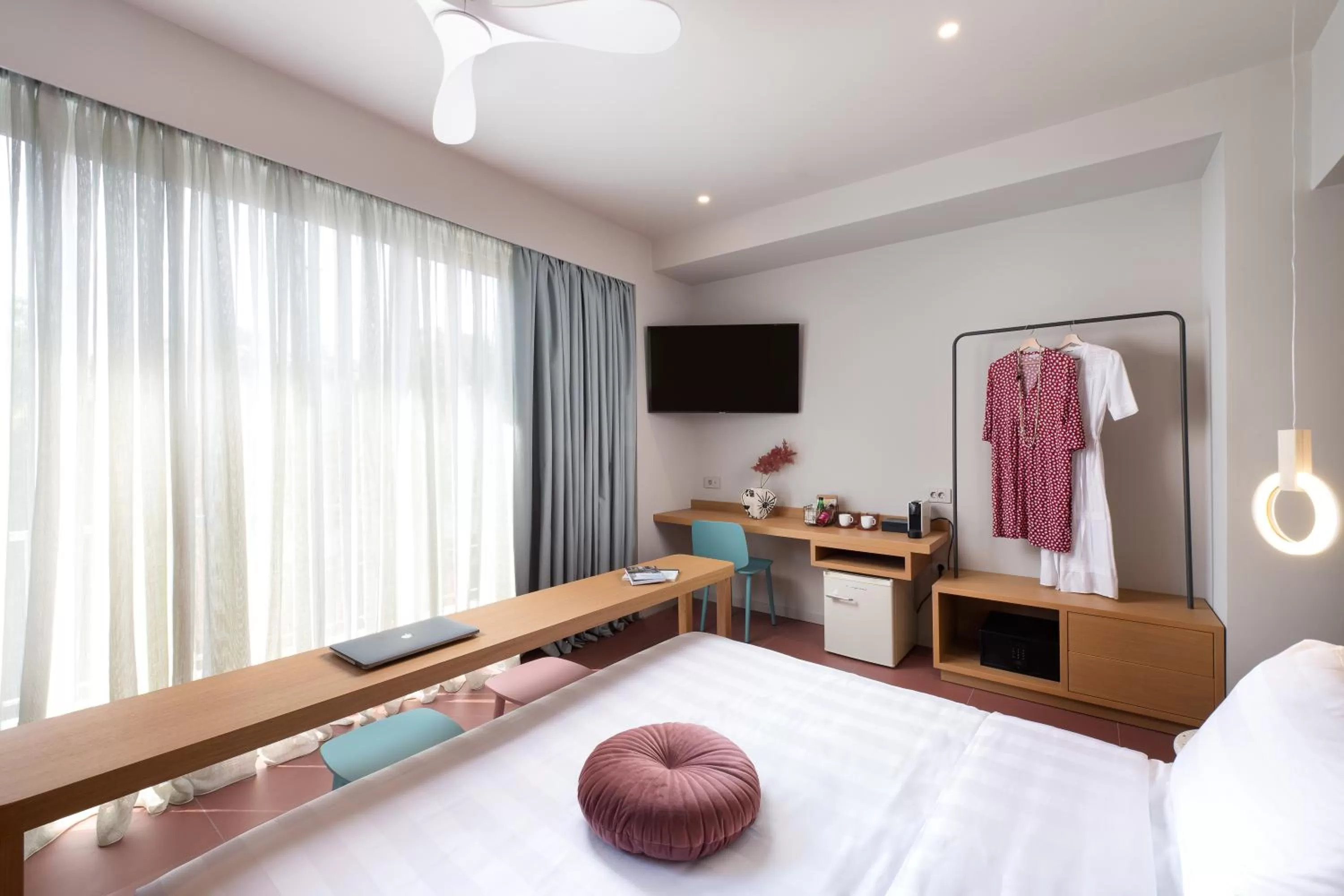 Bed in Alkima Athens Wellness Stay