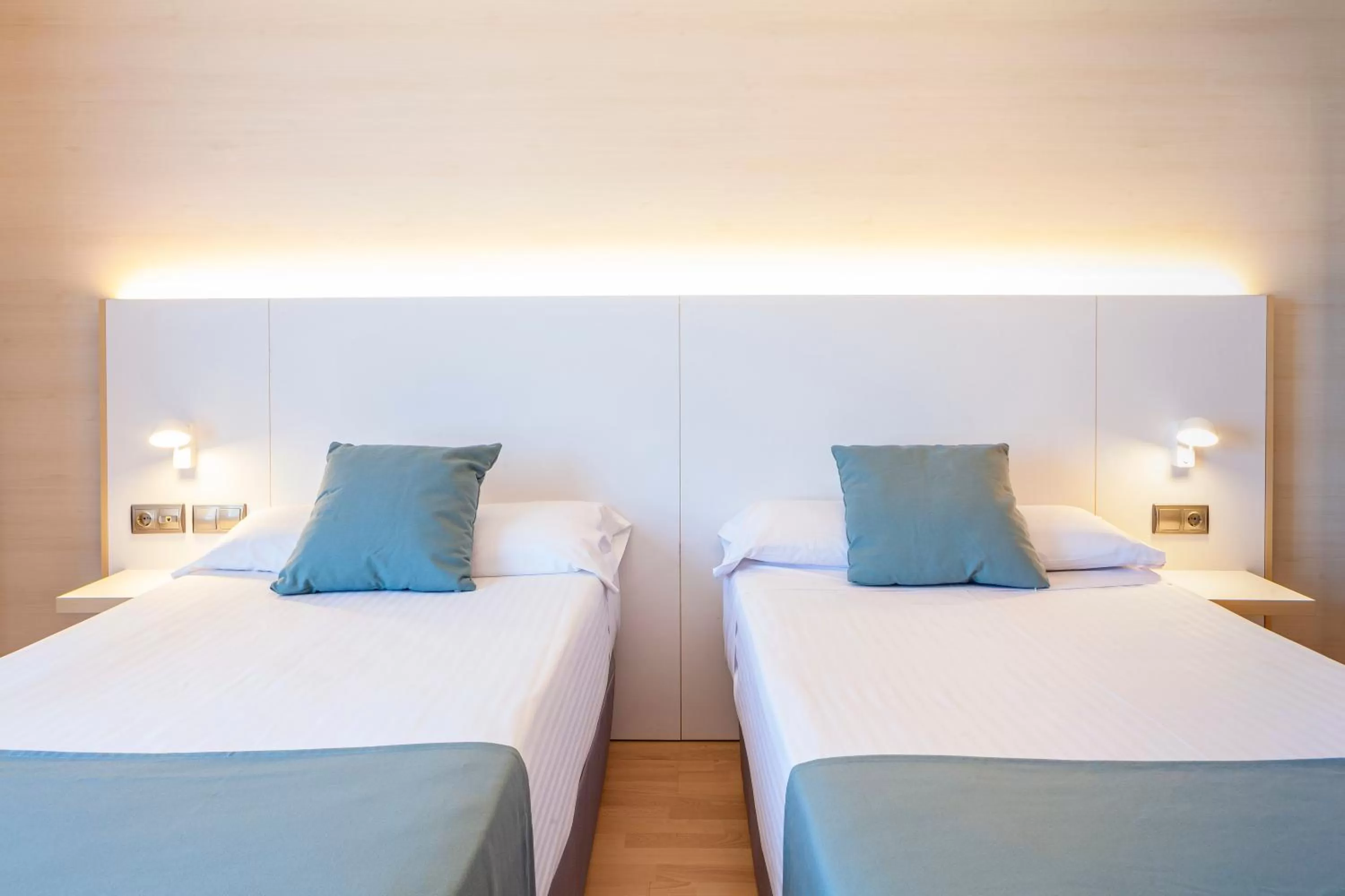 Bed in Hotel Olympia Valencia