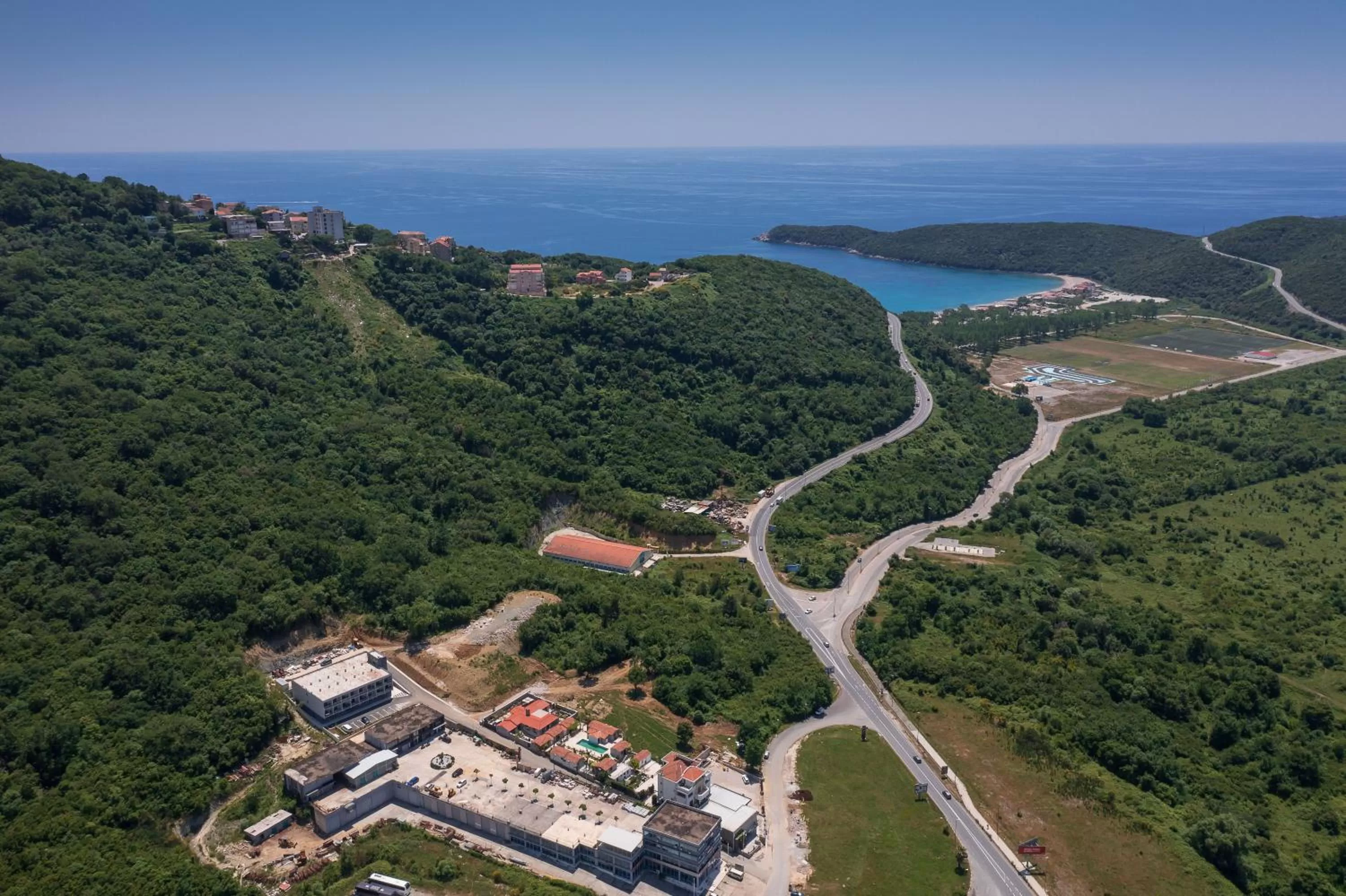 Bird's-eye View in Dubrave apartmani