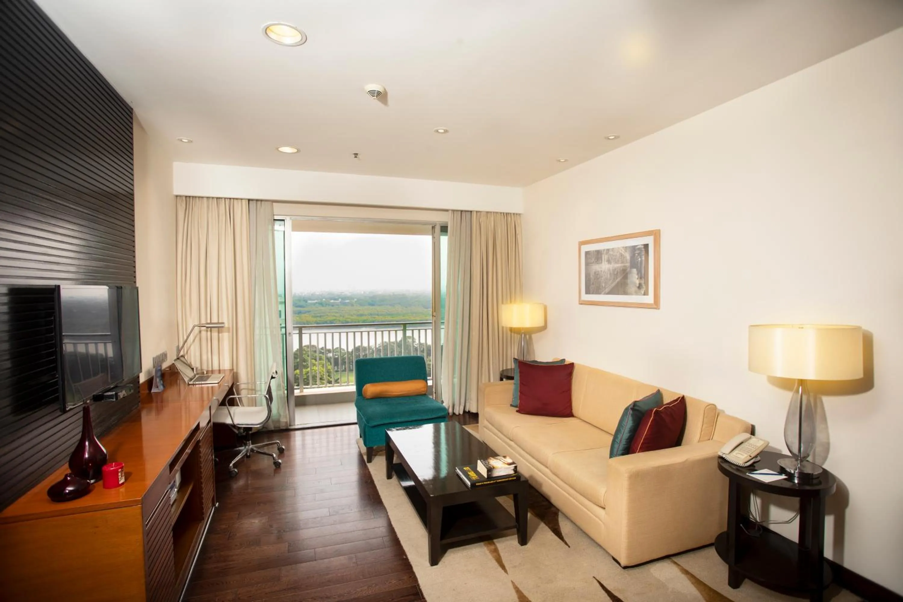 Living room in Somerset Greenways Chennai