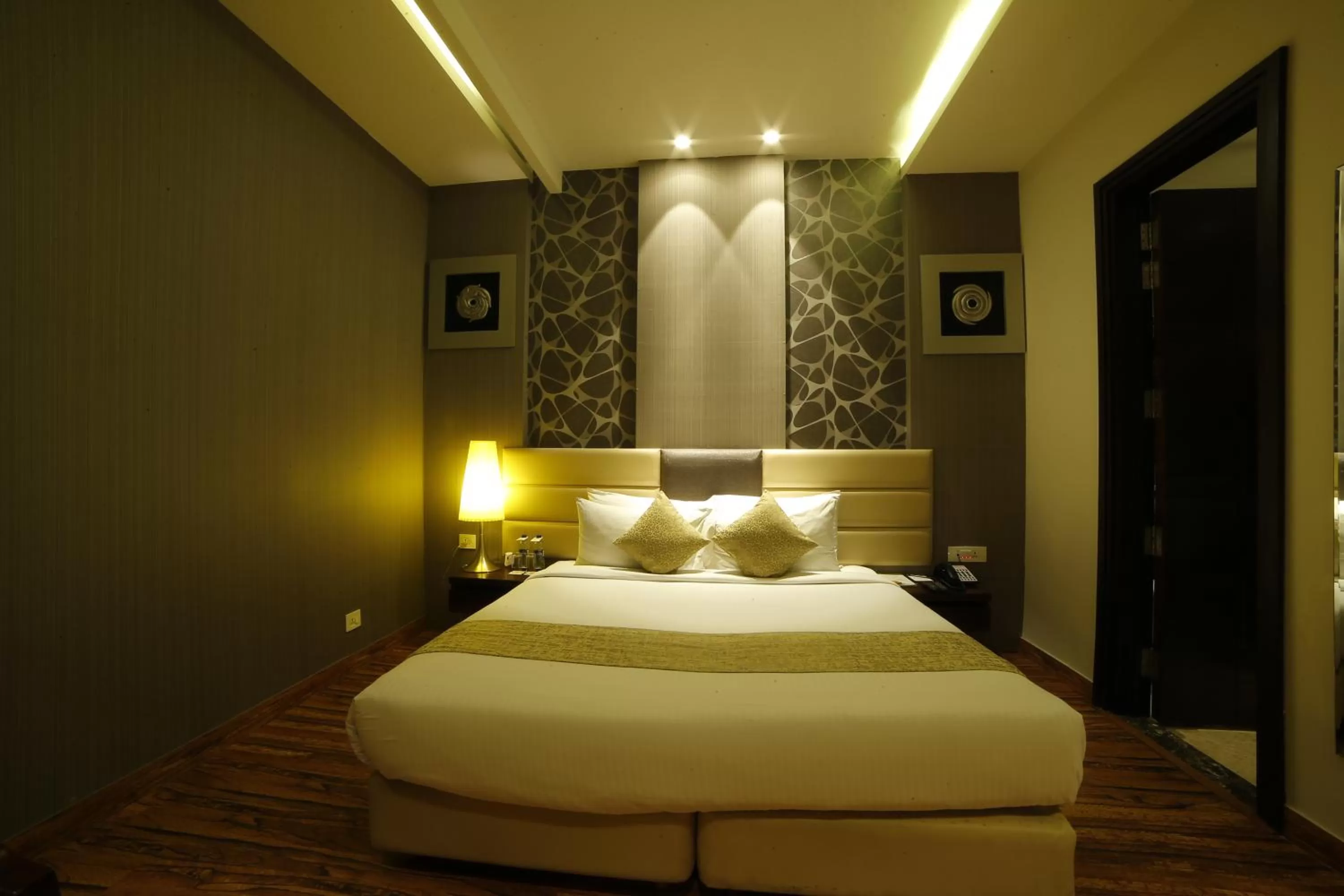 Bedroom, Bed in The Vivaan Hotel & Resorts Karnal