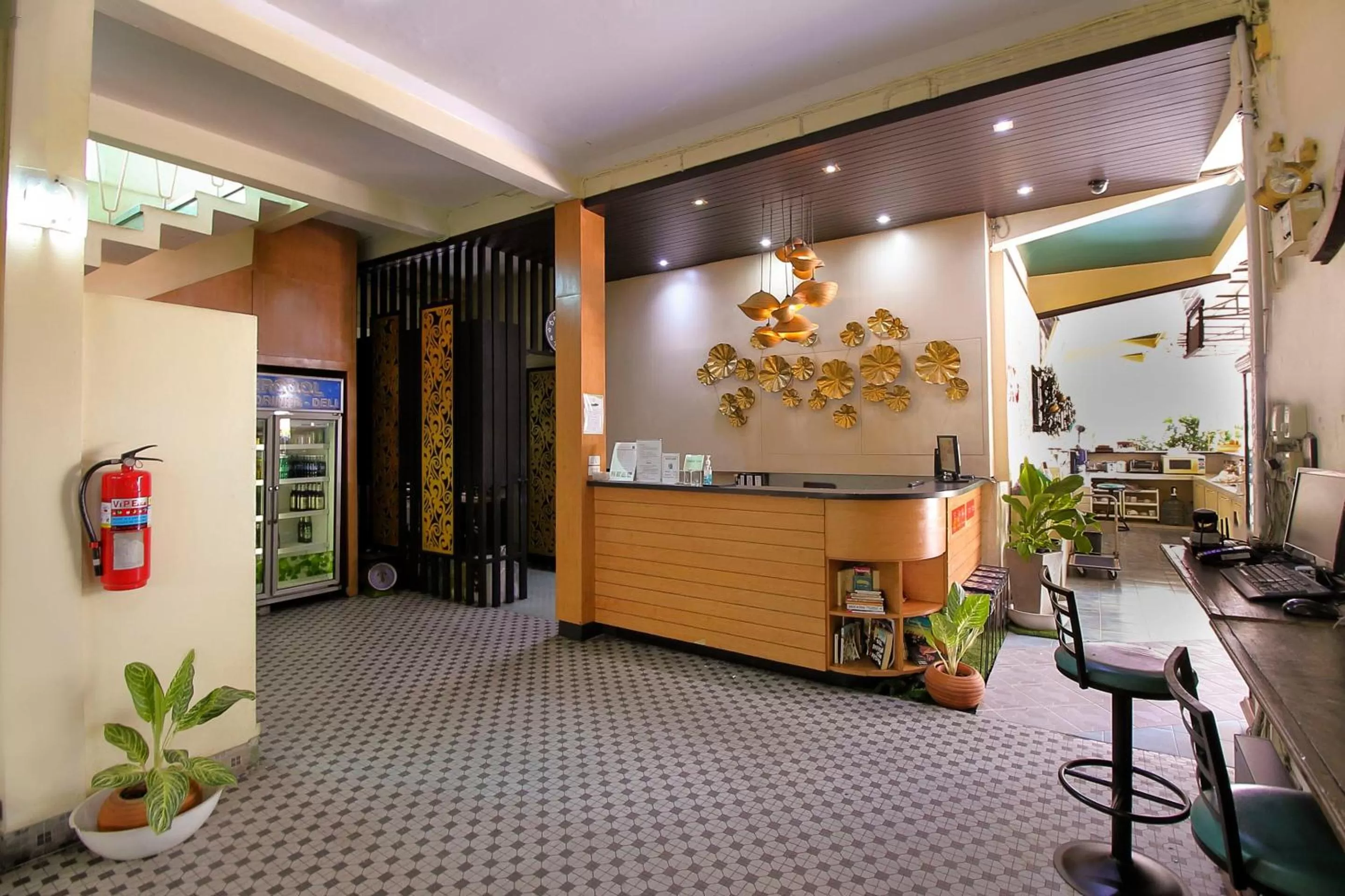 Lobby or reception in Rajata Hotel