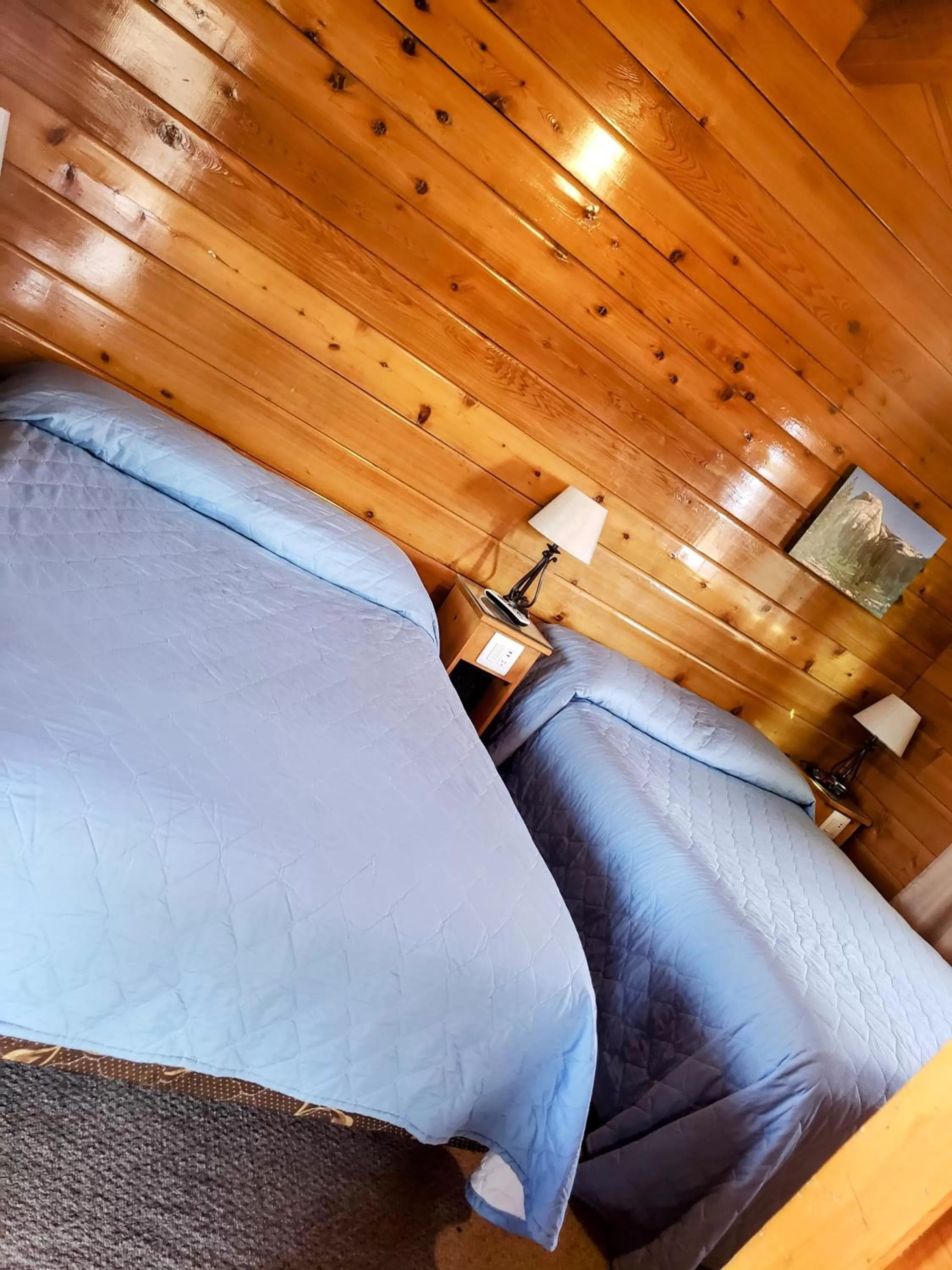 Bed in Big Meadow Lodge