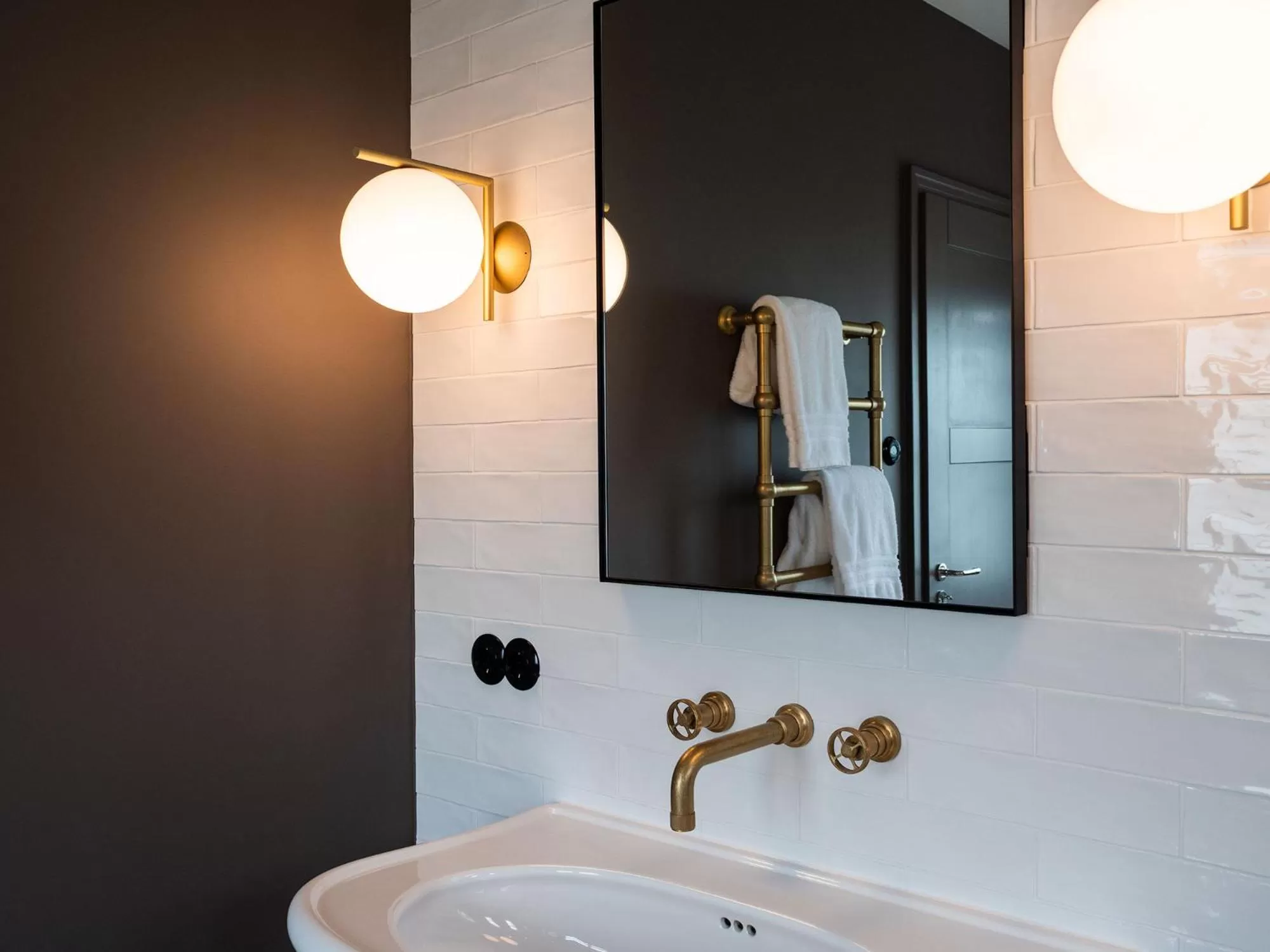 Bathroom in Alpenloge Hotel