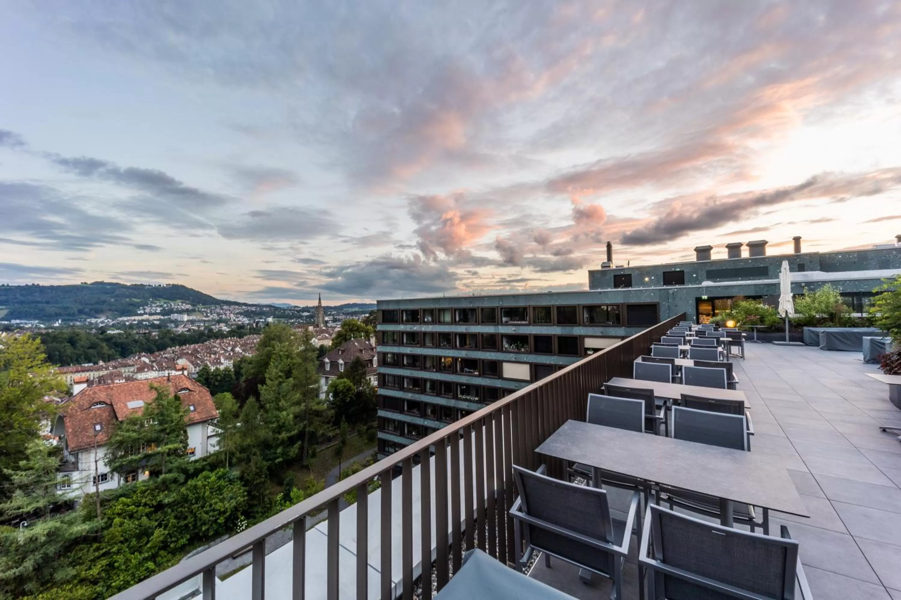 Balcony/Terrace in Prize by Radisson, Bern City