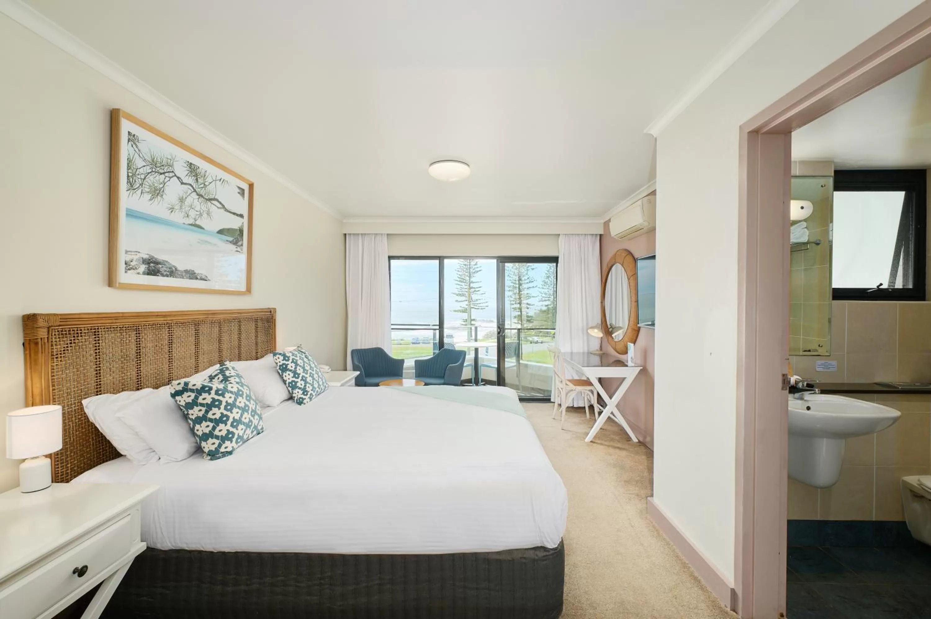 Bed in ibis Styles Port Macquarie