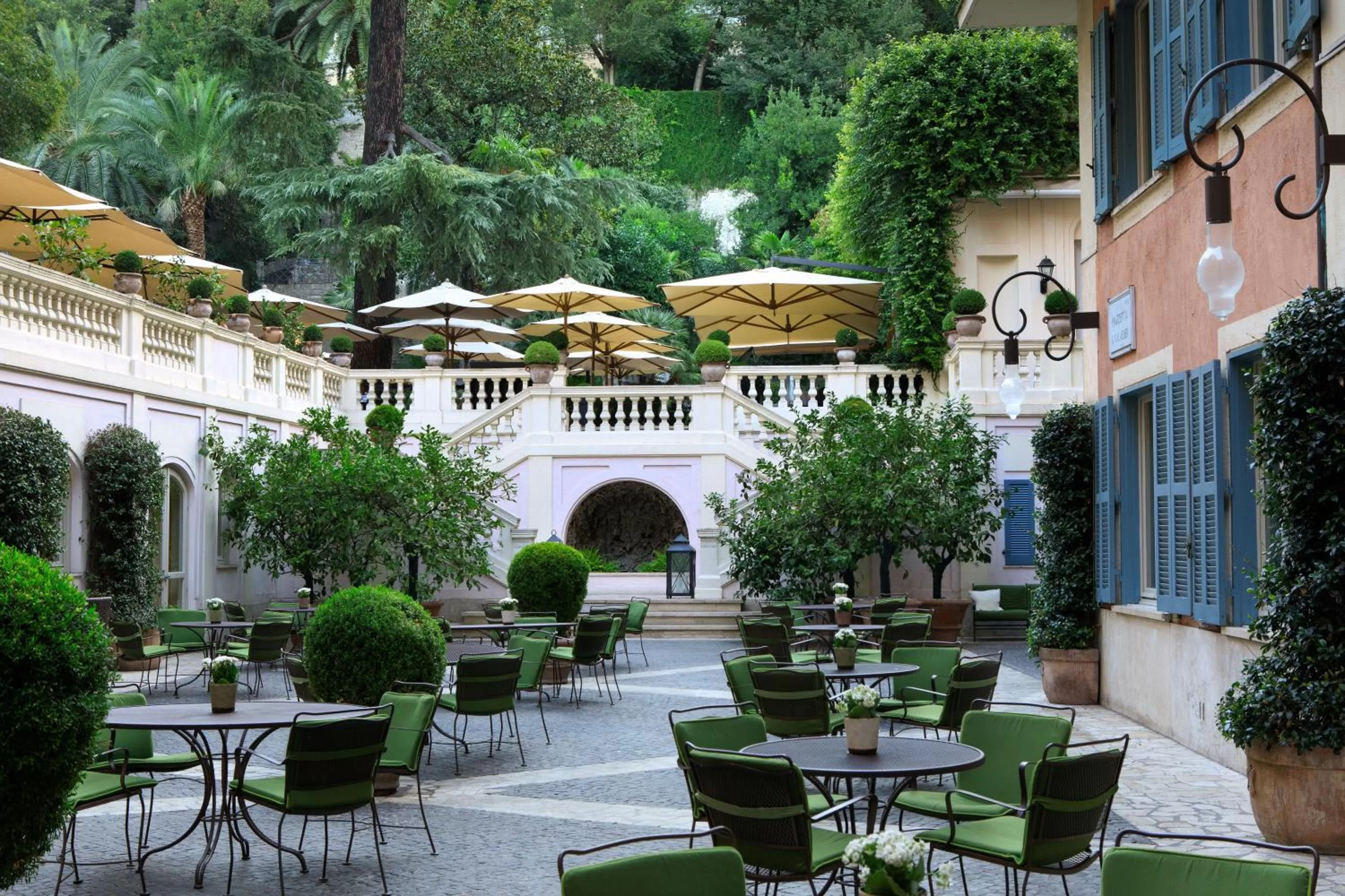 Garden in Rocco Forte Hotel De Russie