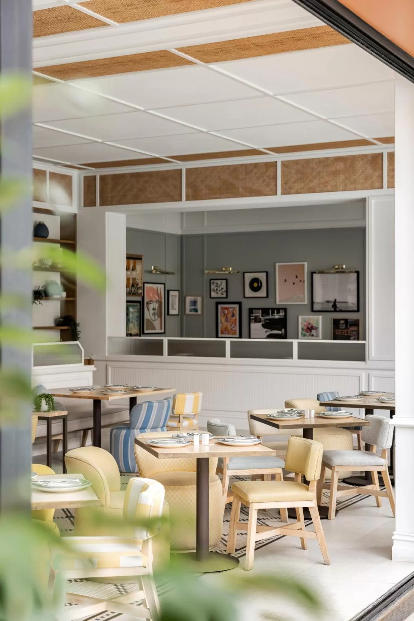 Dining area in The Adnate Perth - Art Series