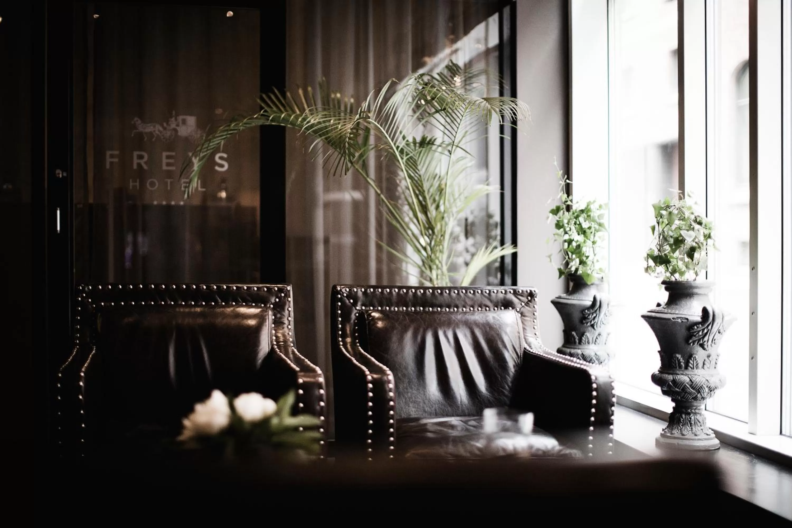 Lobby or reception in Freys Hotel