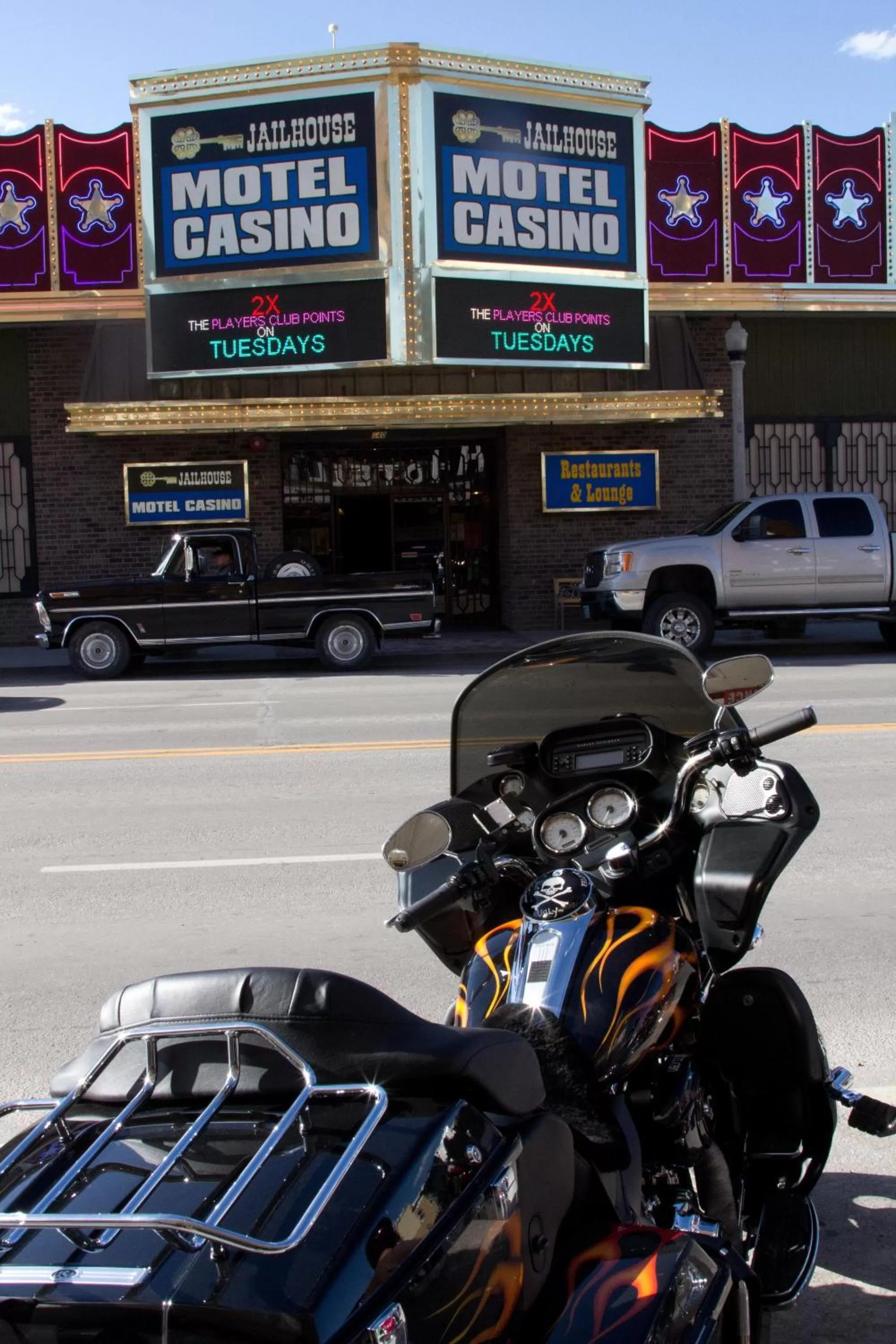 Facade/entrance in Jailhouse Motel and Casino