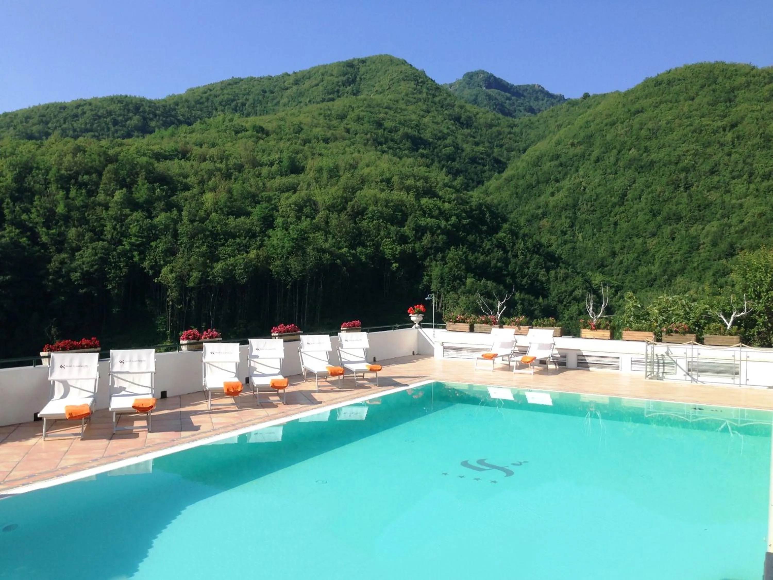 Swimming pool in Hotel Scapolatiello