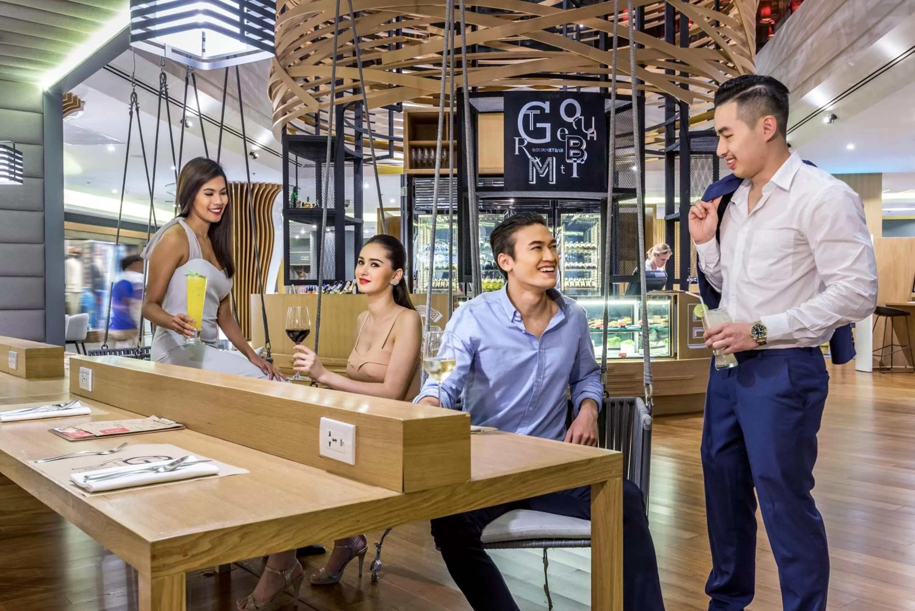 Lobby or reception in Novotel Bangkok on Siam Square