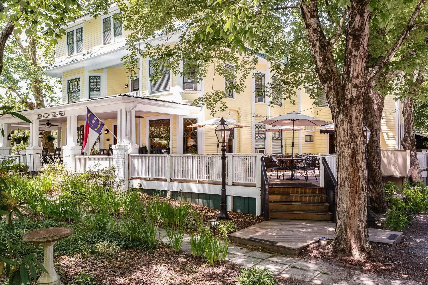 Property building in The Charleston Inn Hendersonville NC