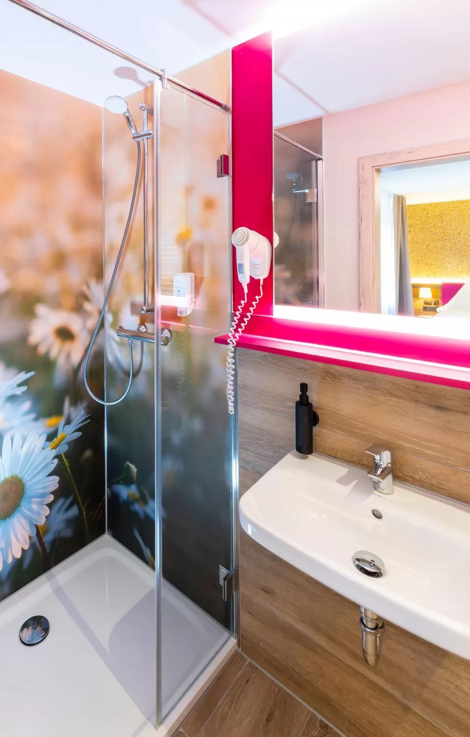 Bathroom in Hotel Waldmühle