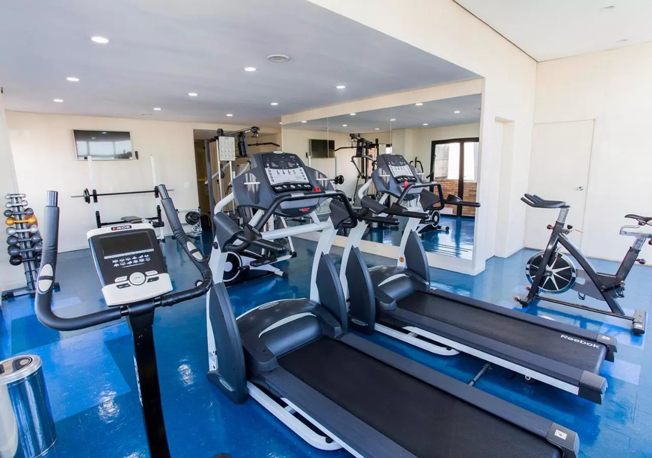 Fitness centre/facilities in Estanplaza Nações Unidas