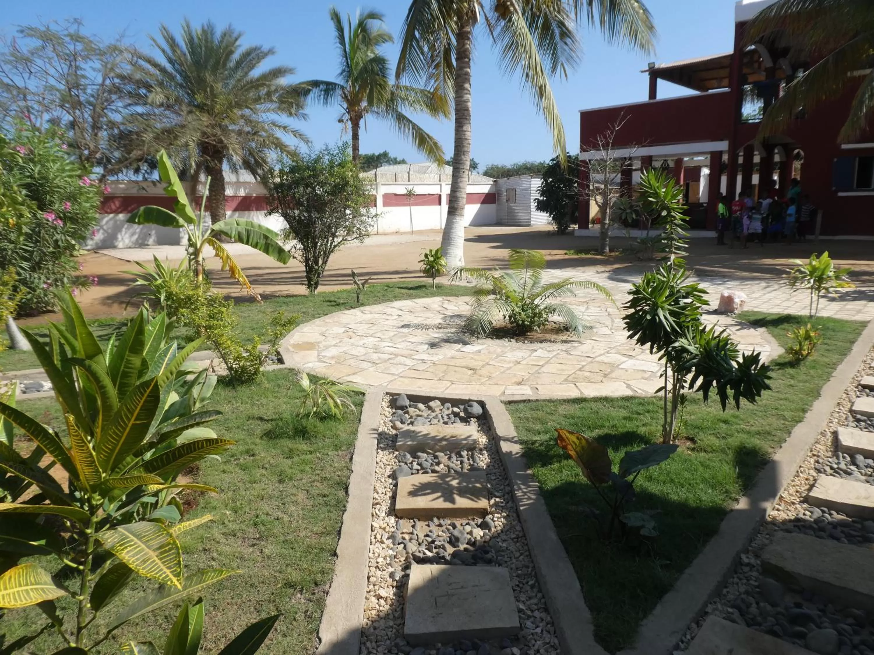 Garden in Bohobé Naboty