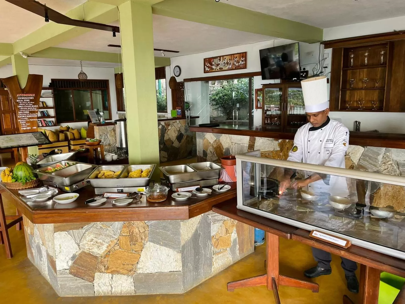 Breakfast in Zion View Ella Green Retreat