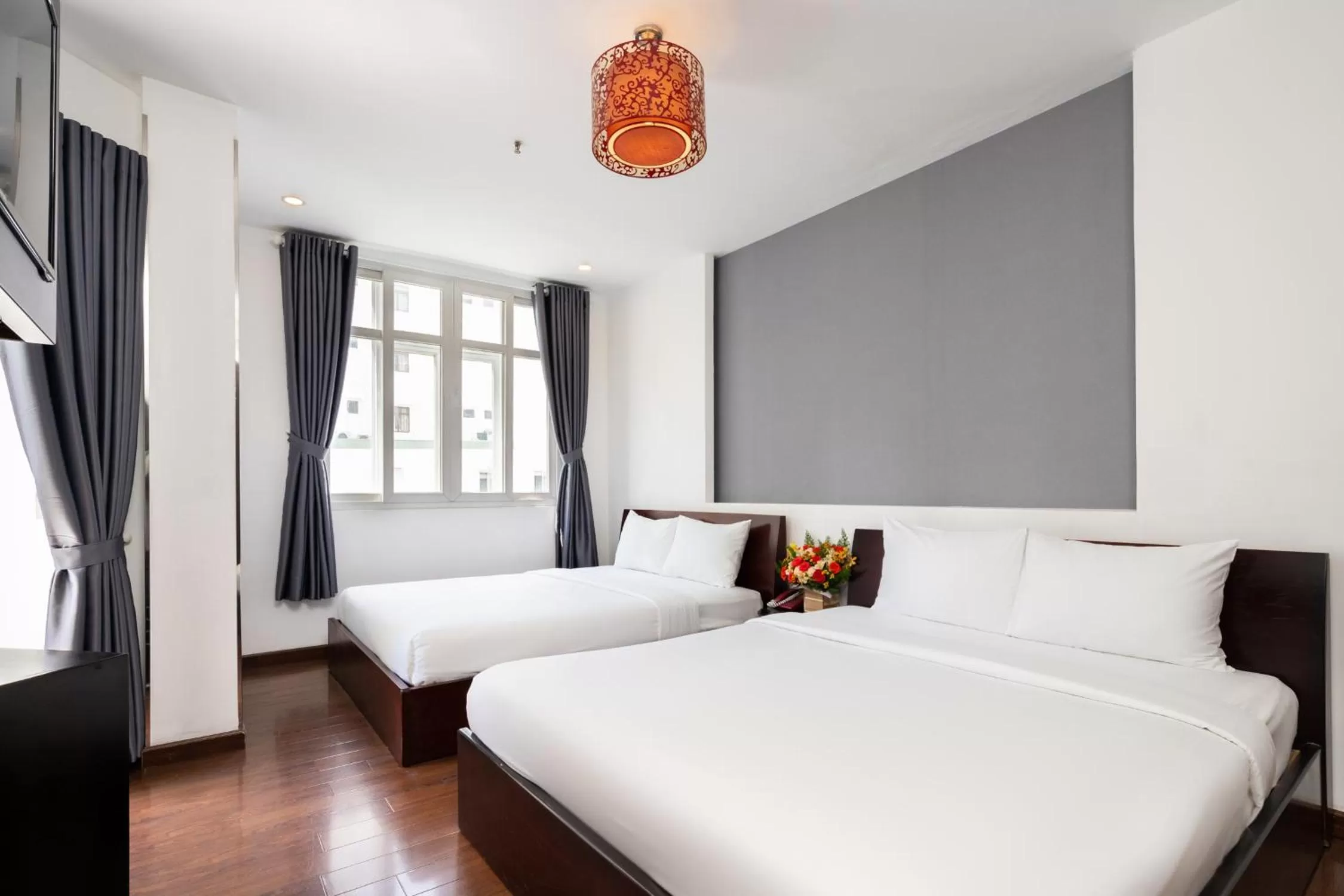 Bed in A&A Toronto Hotel