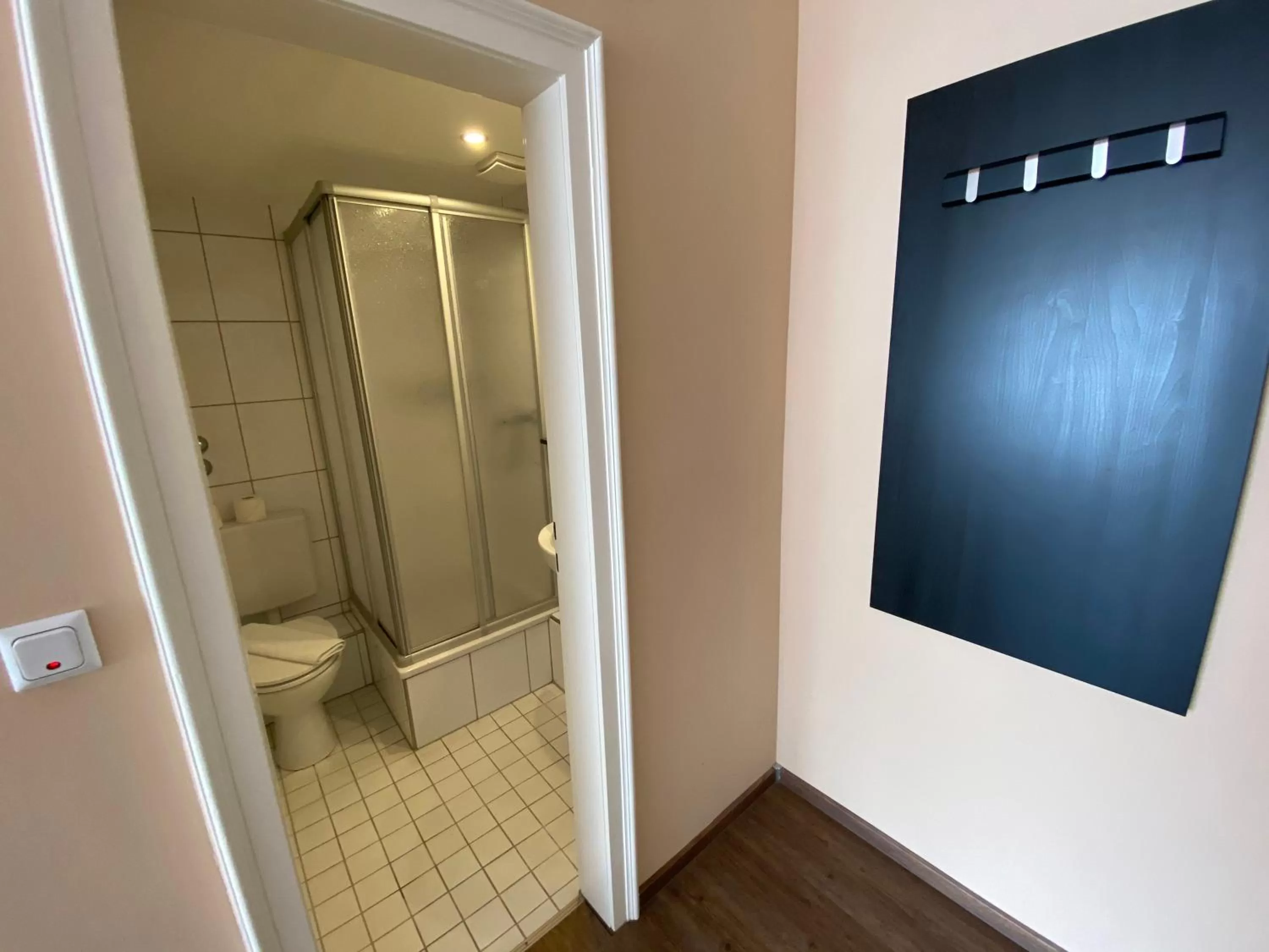 Shower in Hotel Drei Kronen