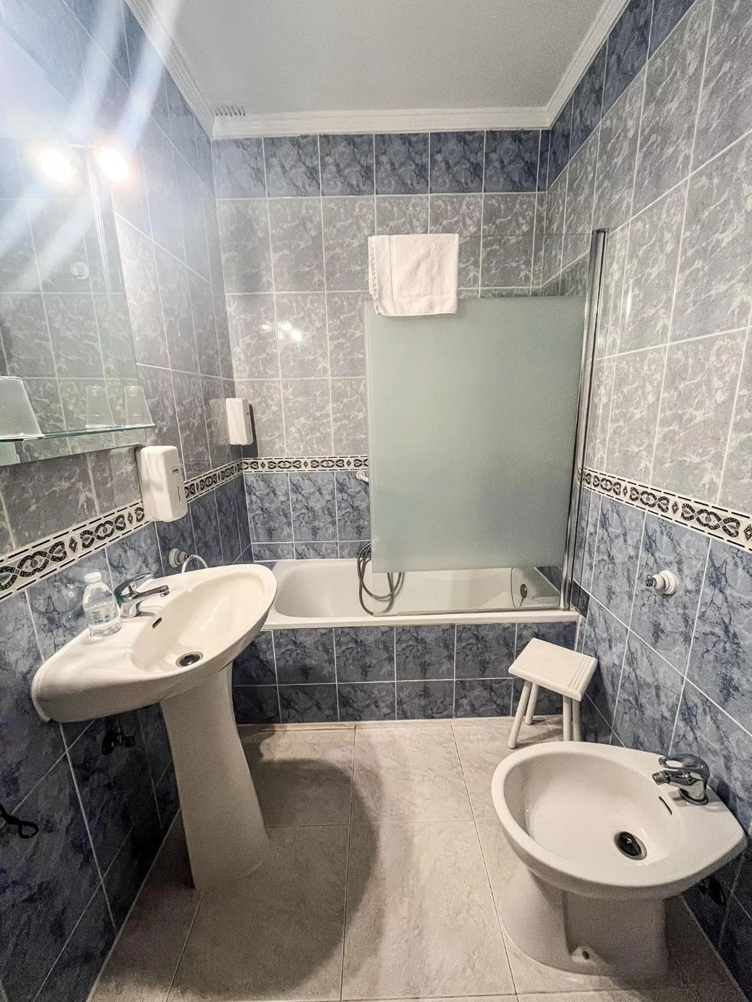 Bathroom in Hacienda Guadalquivir