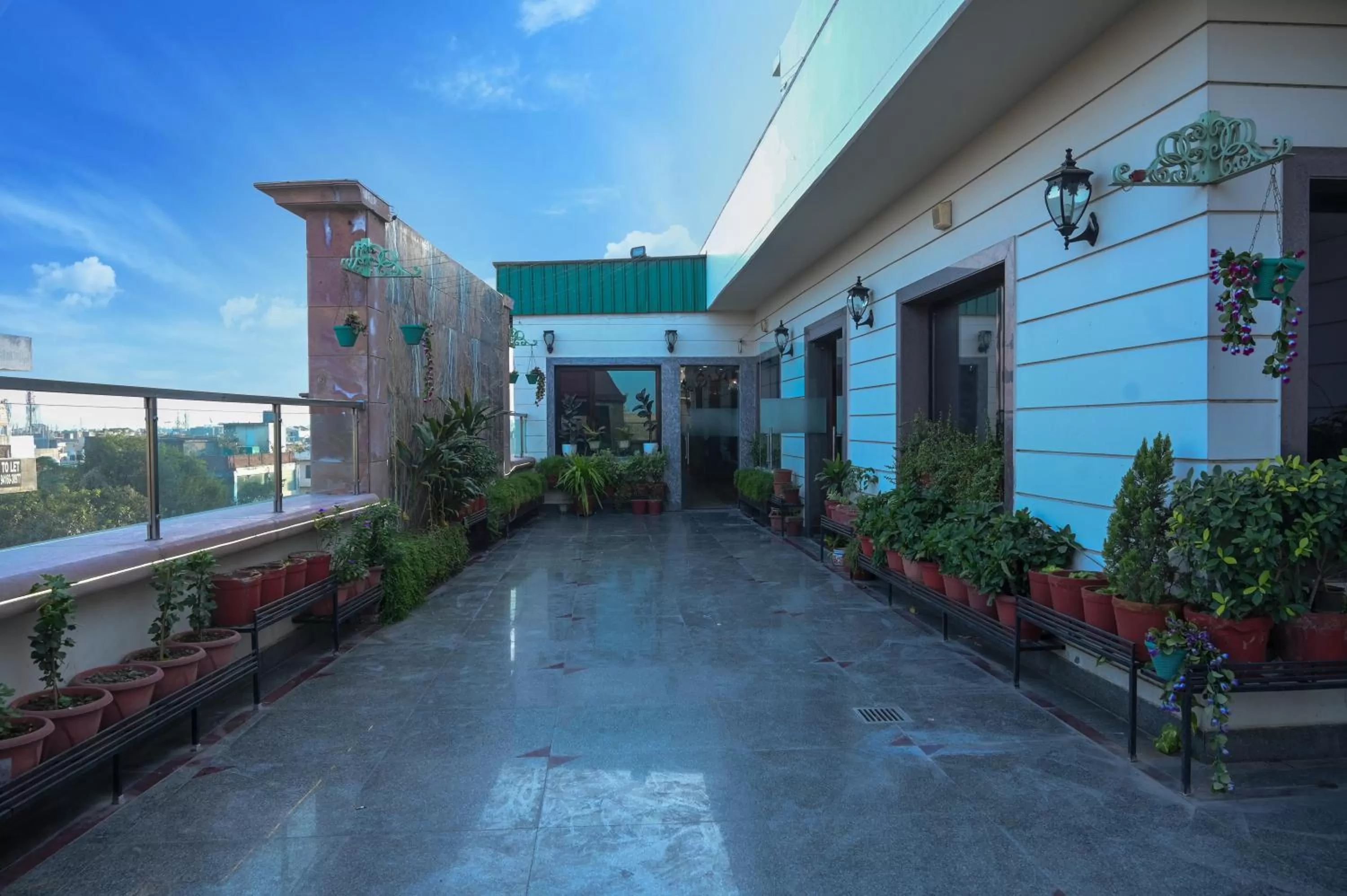 Property building in Hotel Leela Grande