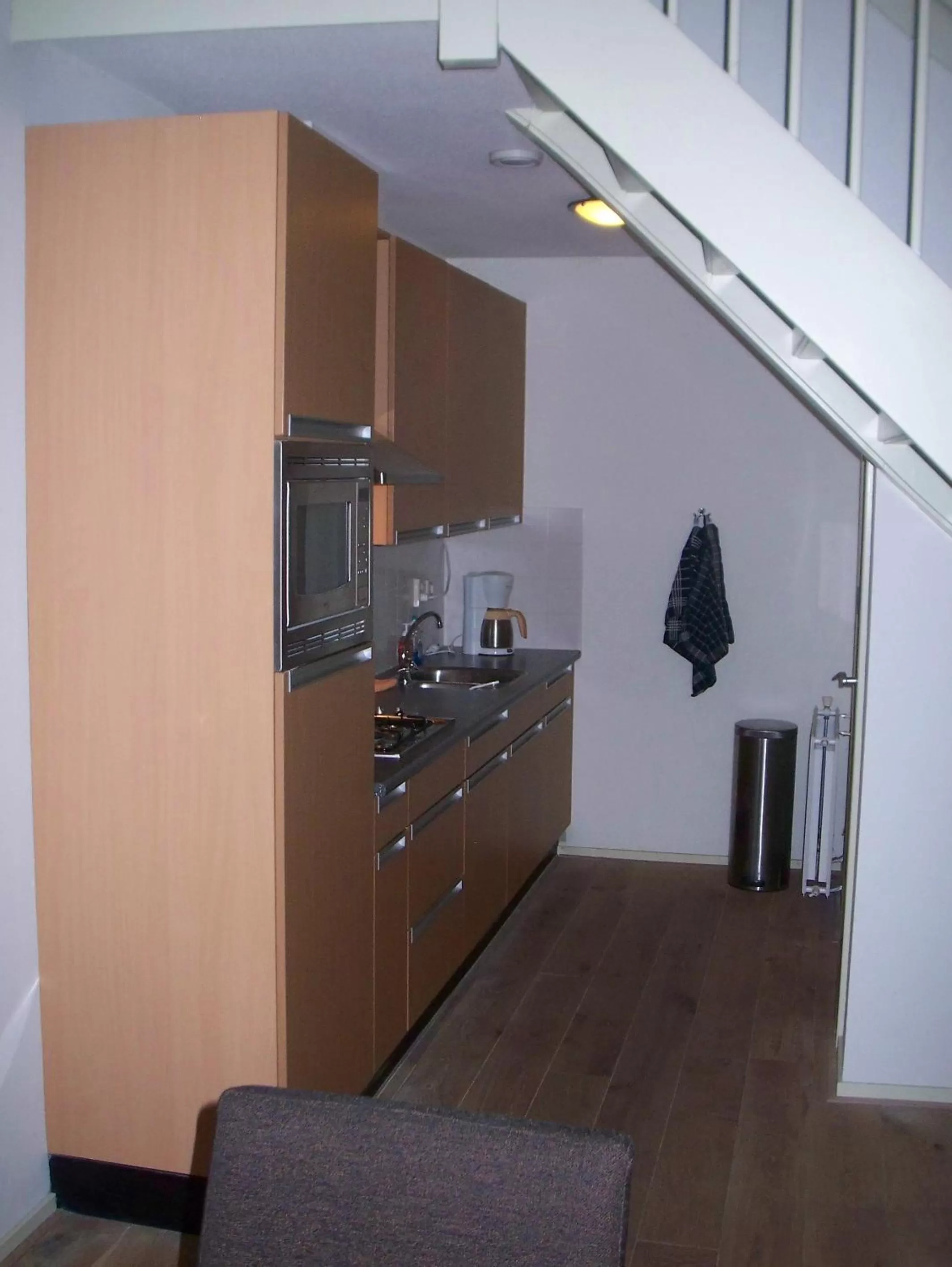 Kitchen or kitchenette in Gelkingehof Aparthotel