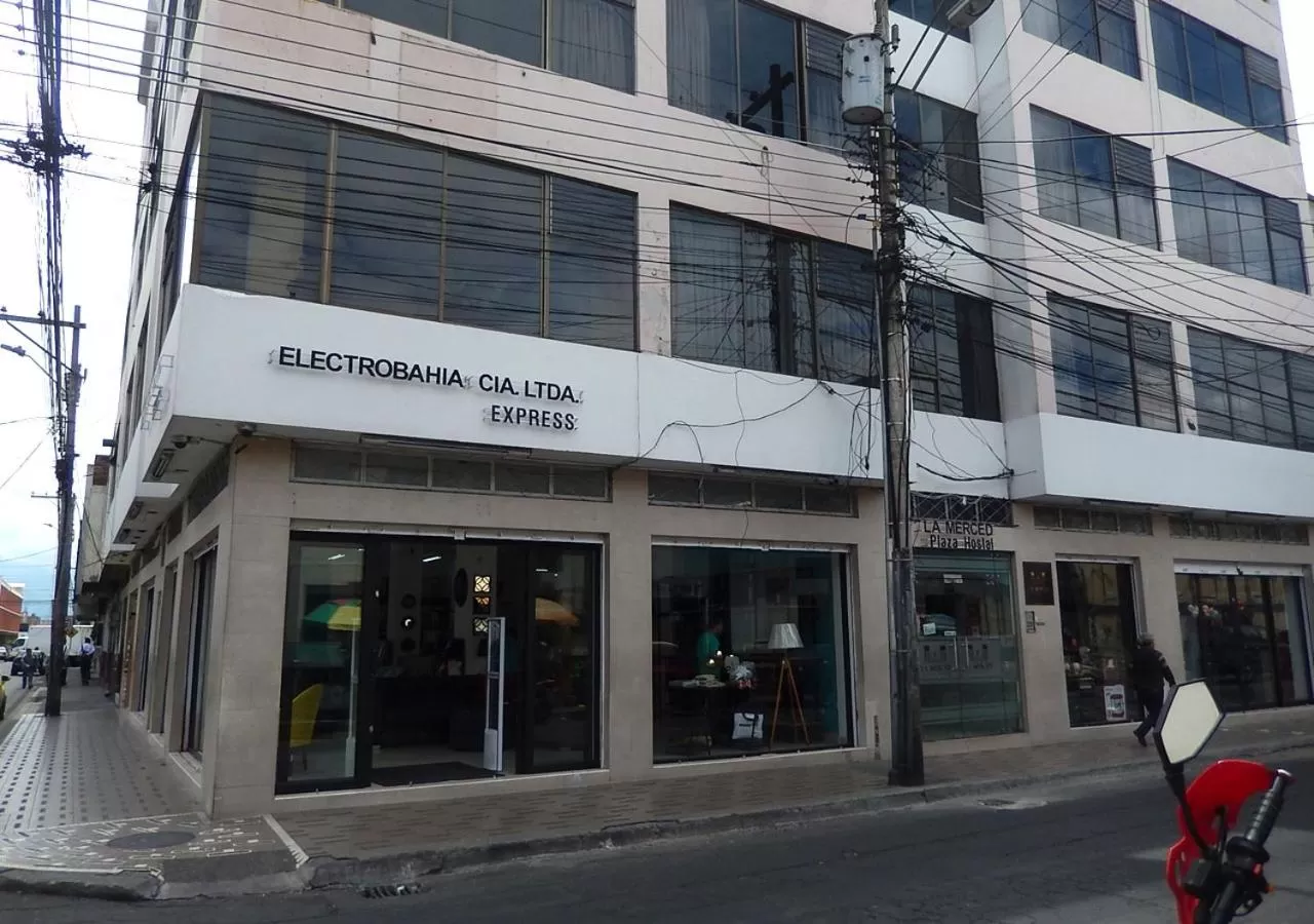 Property building in La Merced Plaza Hostal