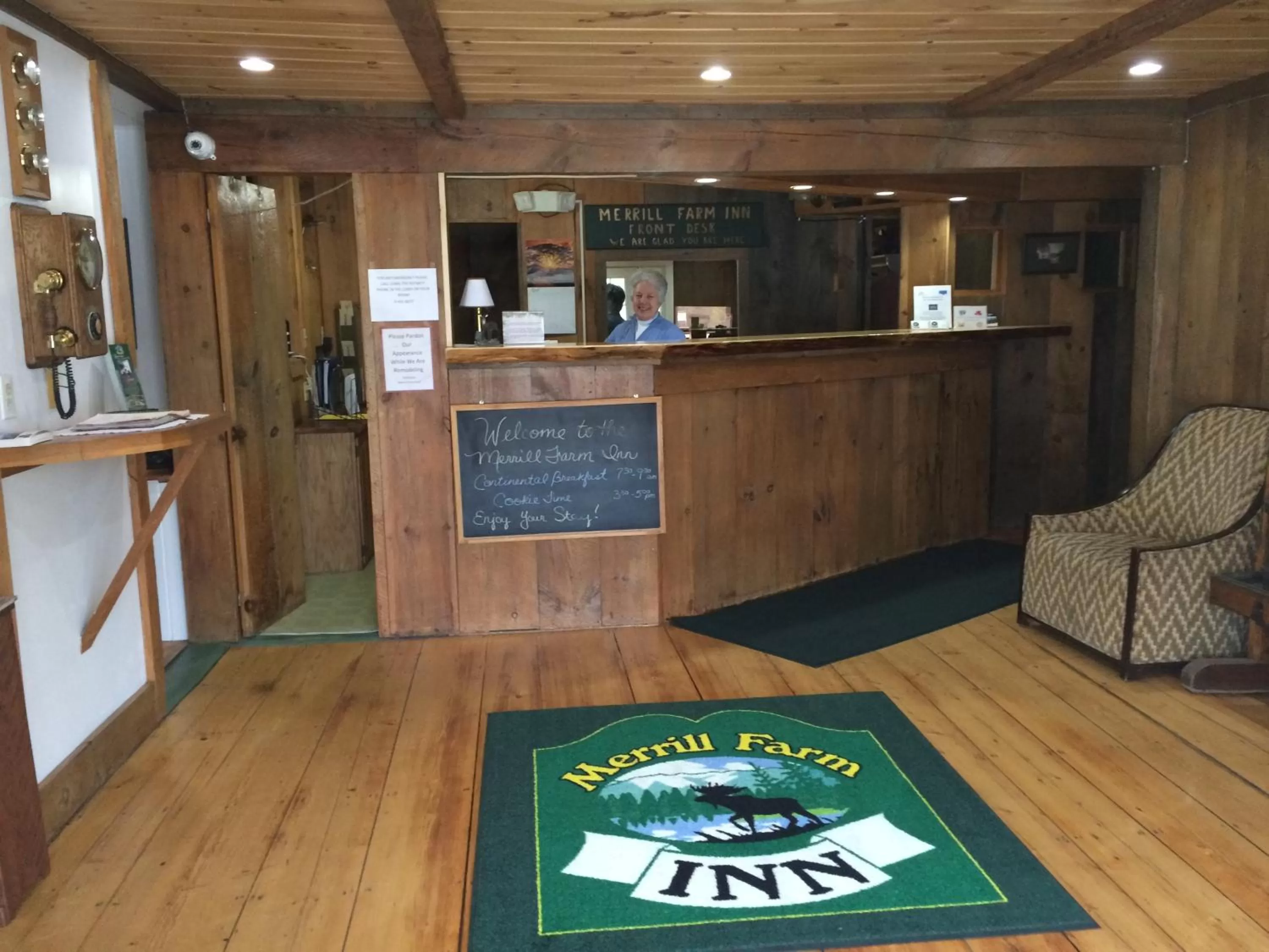 Lobby or reception in Merrill Farm Inn
