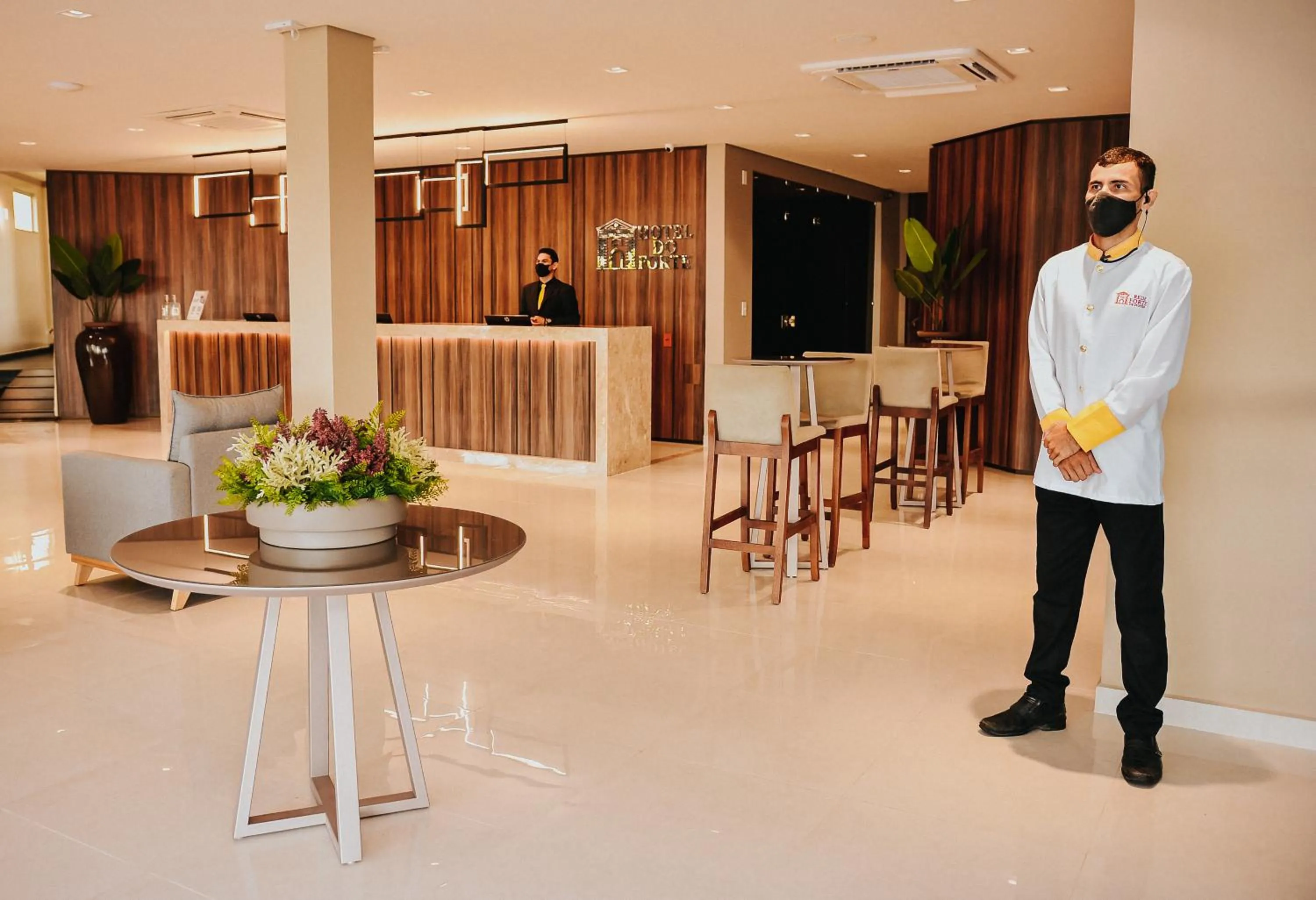 Lobby or reception in Hotel Do Forte