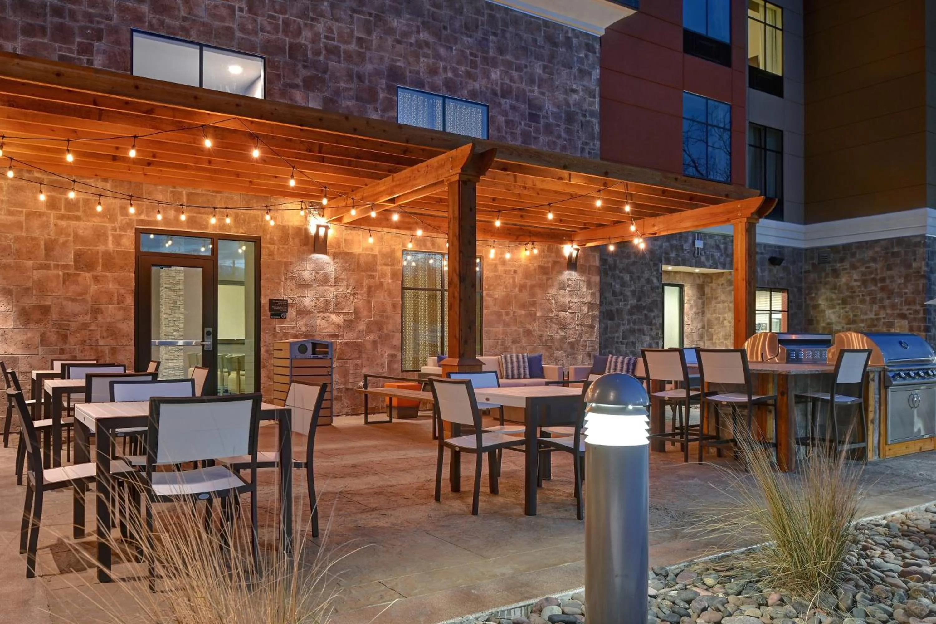 Patio in Homewood Suites By Hilton Austin/Cedar Park-Lakeline, Tx