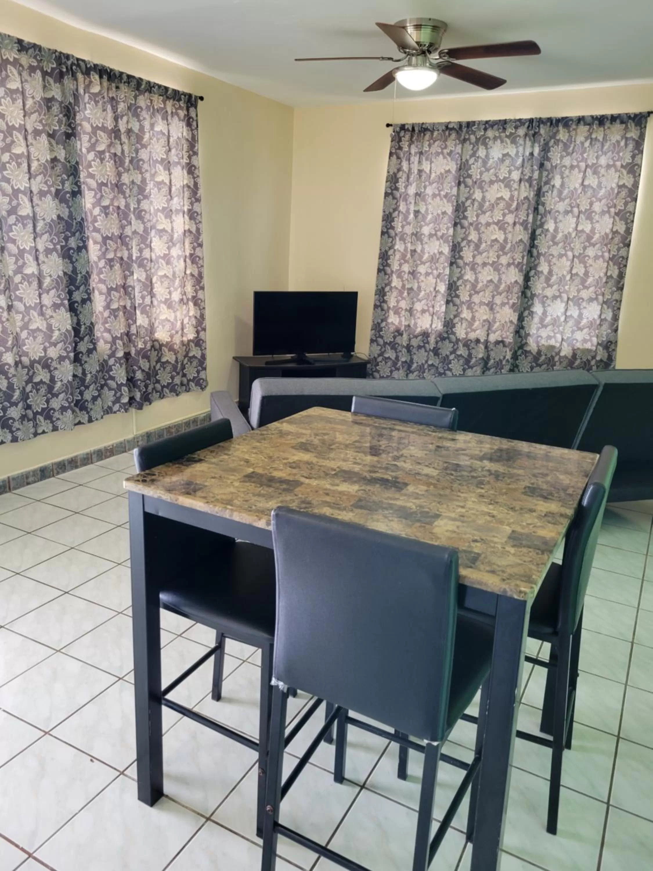Living room, Dining Area in Aguada of the Seas
