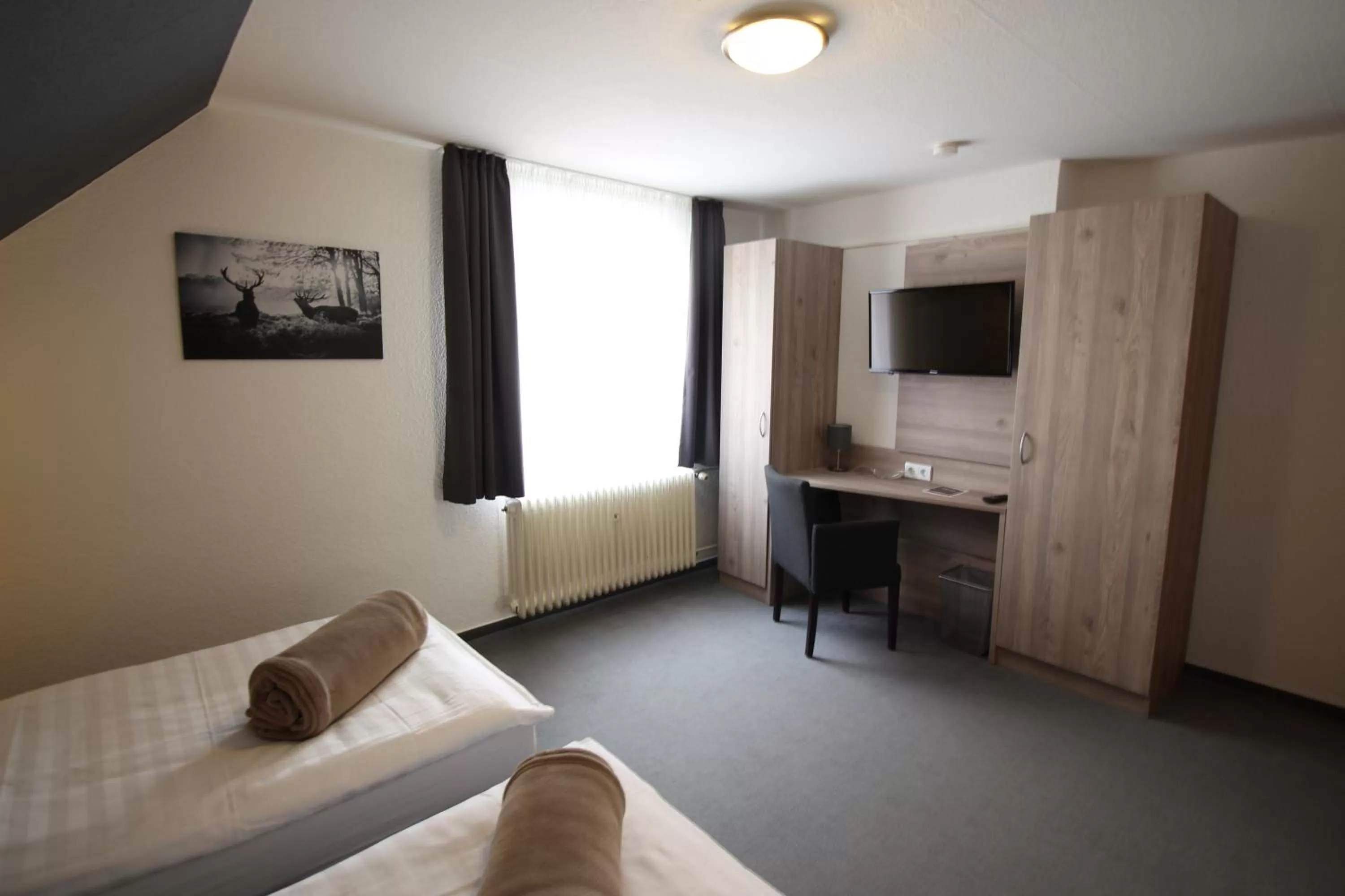 Photo of the whole room, Bed in Hotel Restaurant Jägerhof