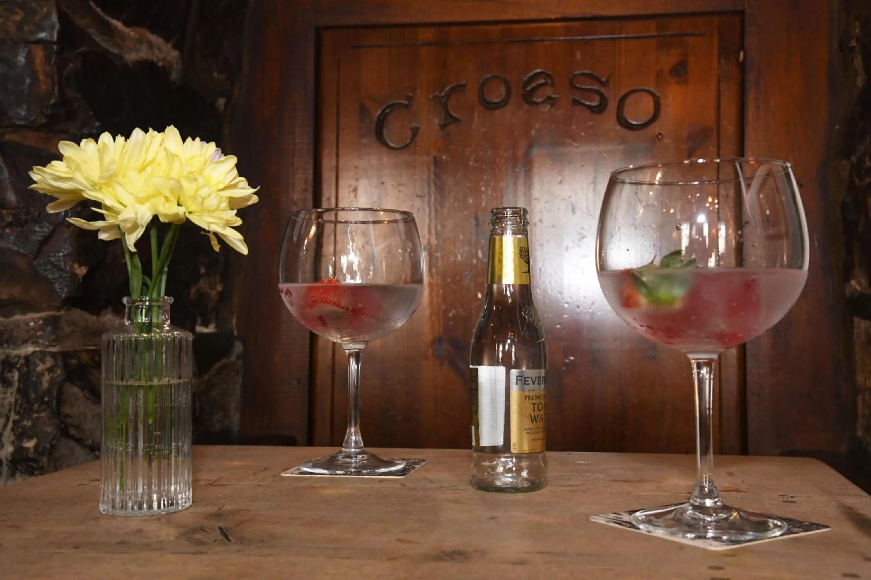 Lounge or bar in The Black Boy Inn