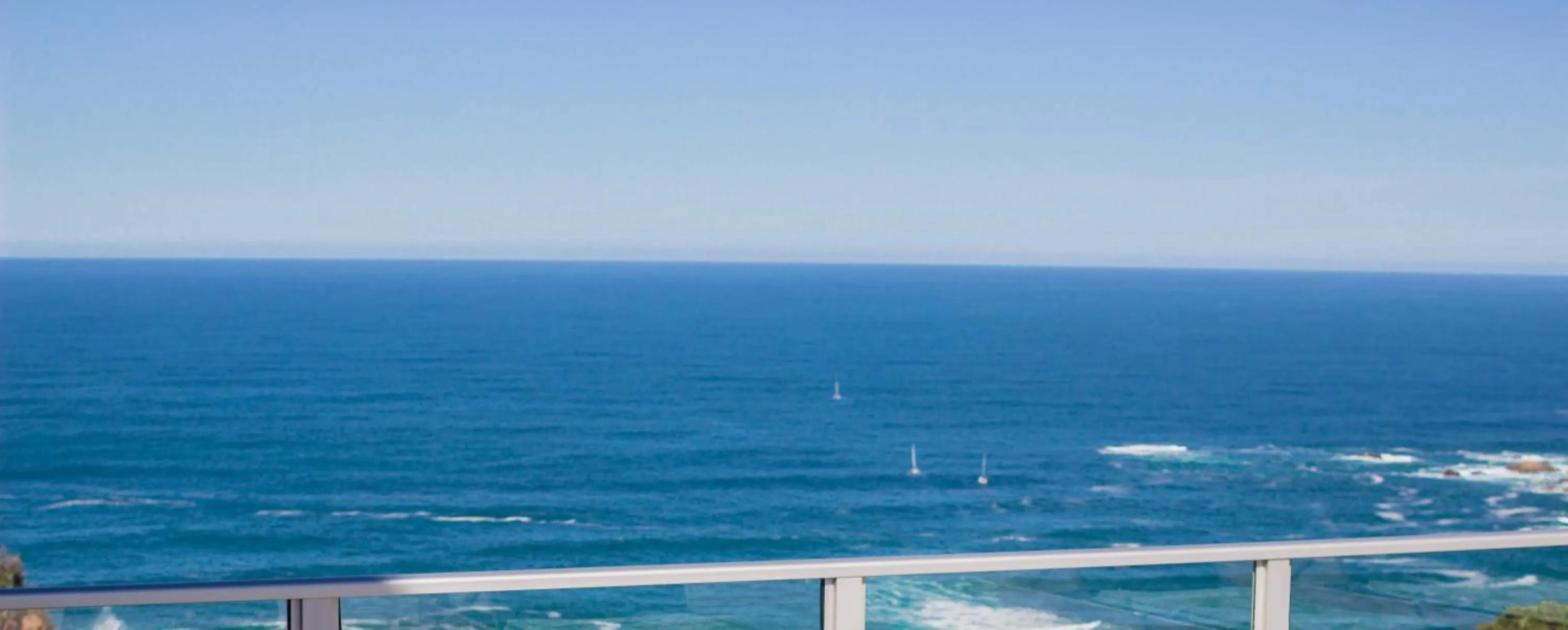 Sea view in Headlands House Guest Lodge