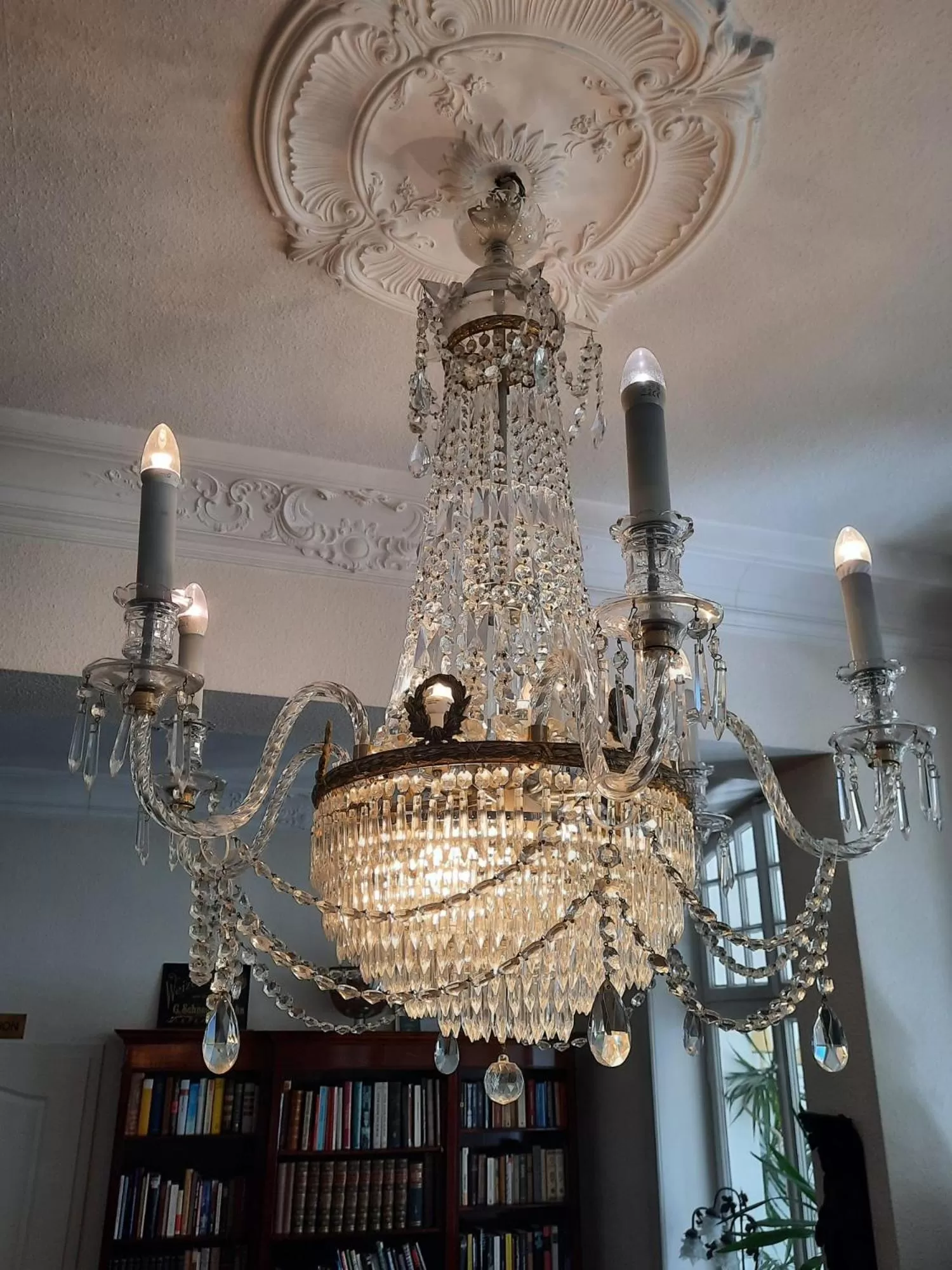 Library in Landhaus Bode