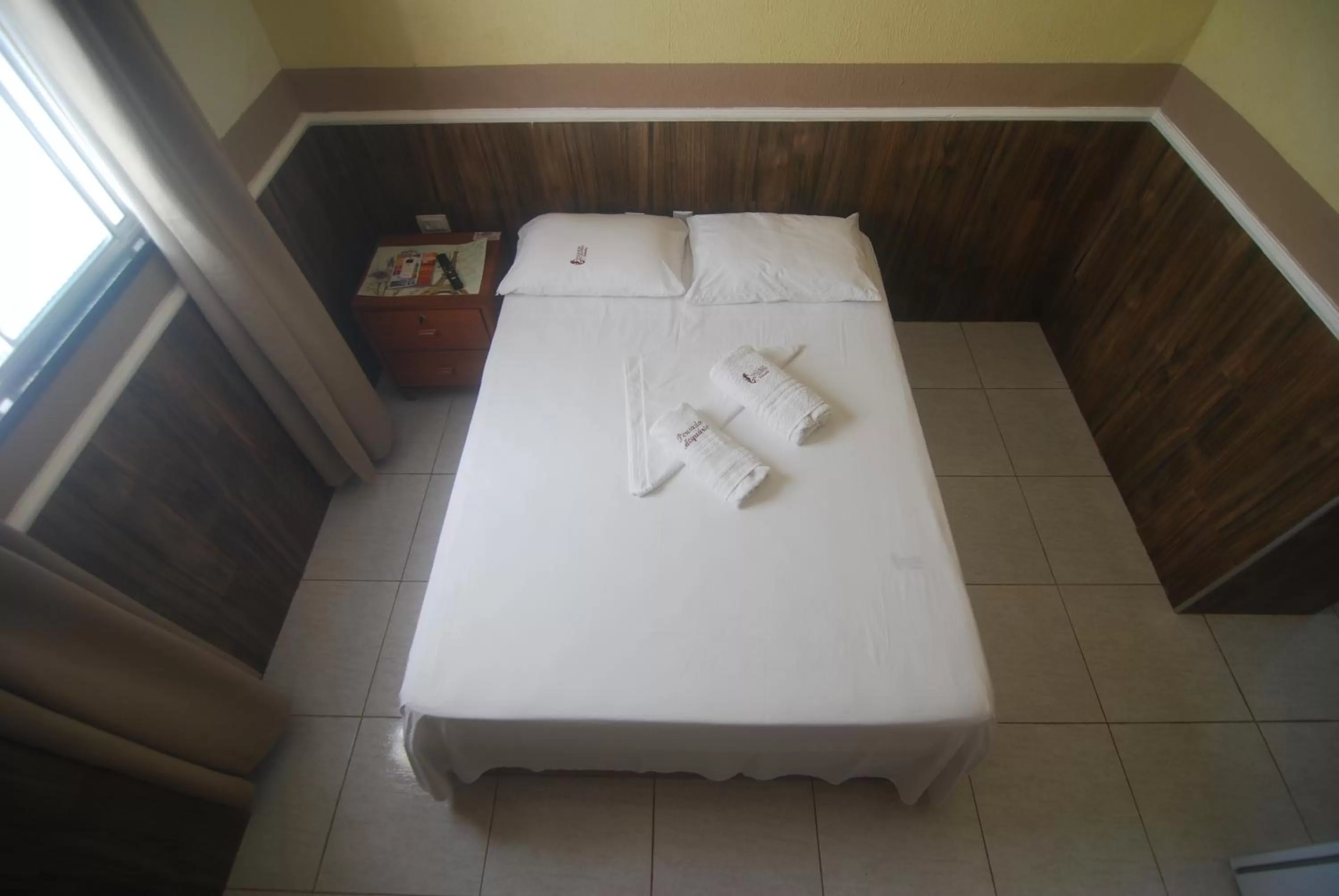 Bed in Refúgio Pousada Fortaleza