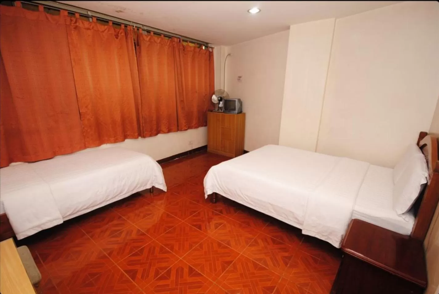 Bed in Hotel 45 Extension