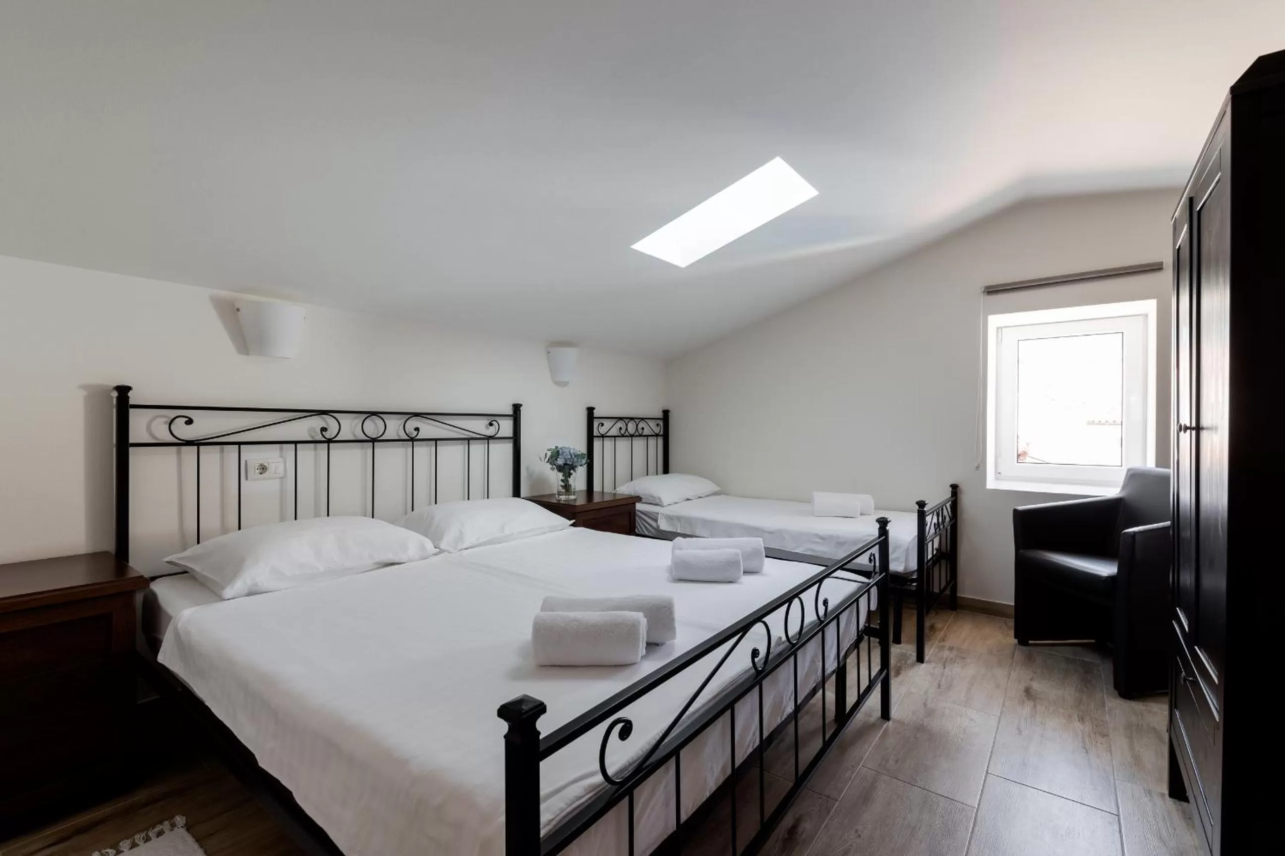 Bed in B&B Miracolo di Mare Retro