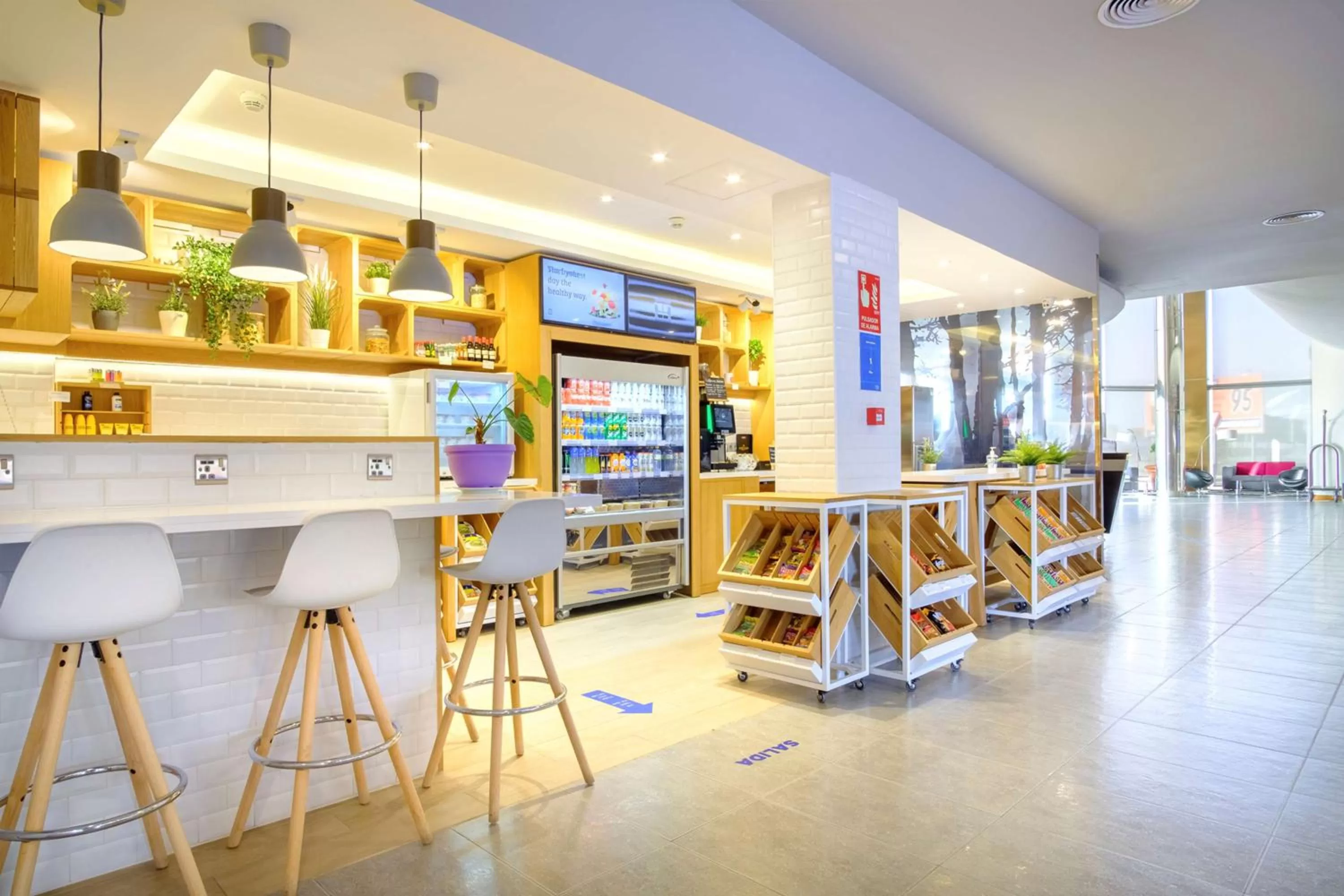 Restaurant/places to eat in Hilton Garden Inn Málaga