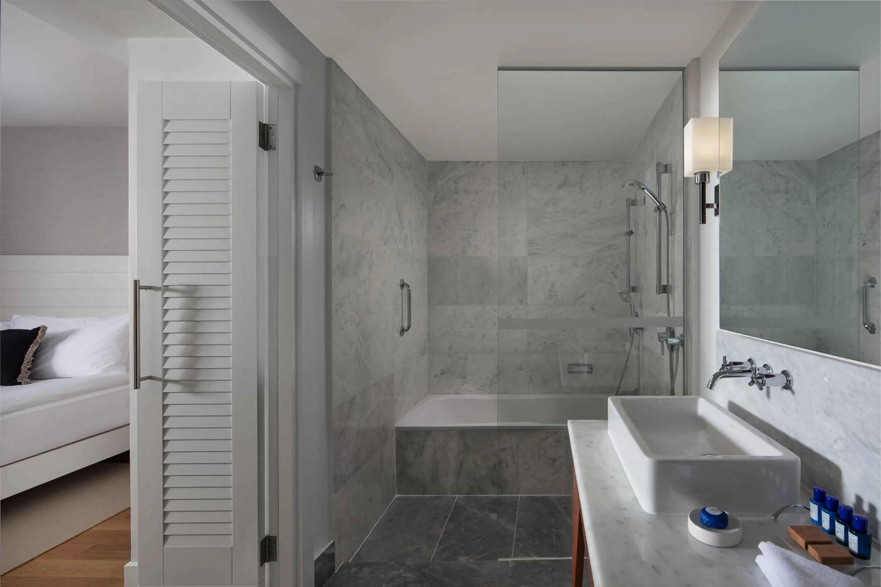 Bathroom, Bed in Doria Hotel Bodrum-City Center